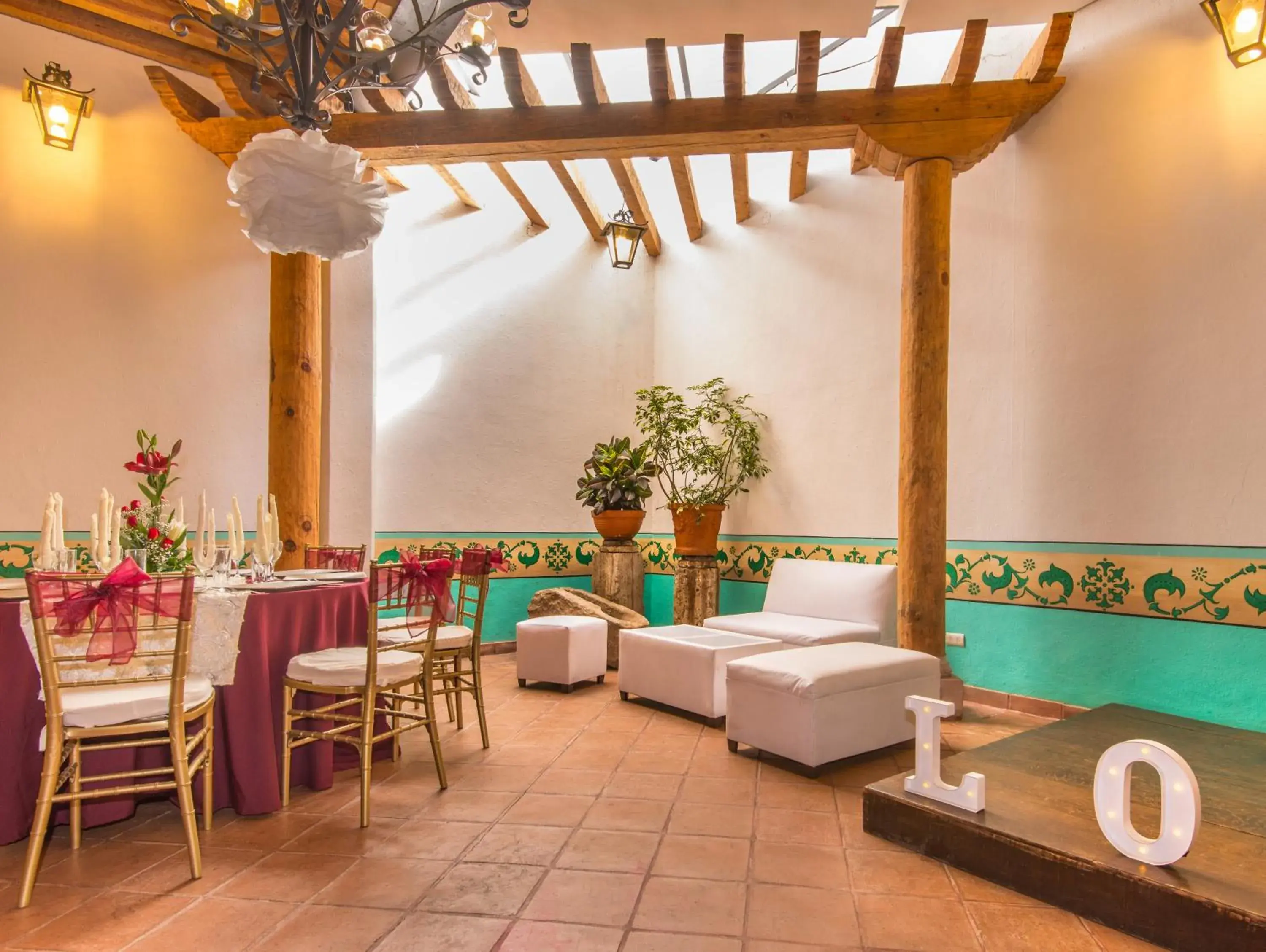 Lounge or bar, Restaurant/Places to Eat in Hotel Casa del Refugio
