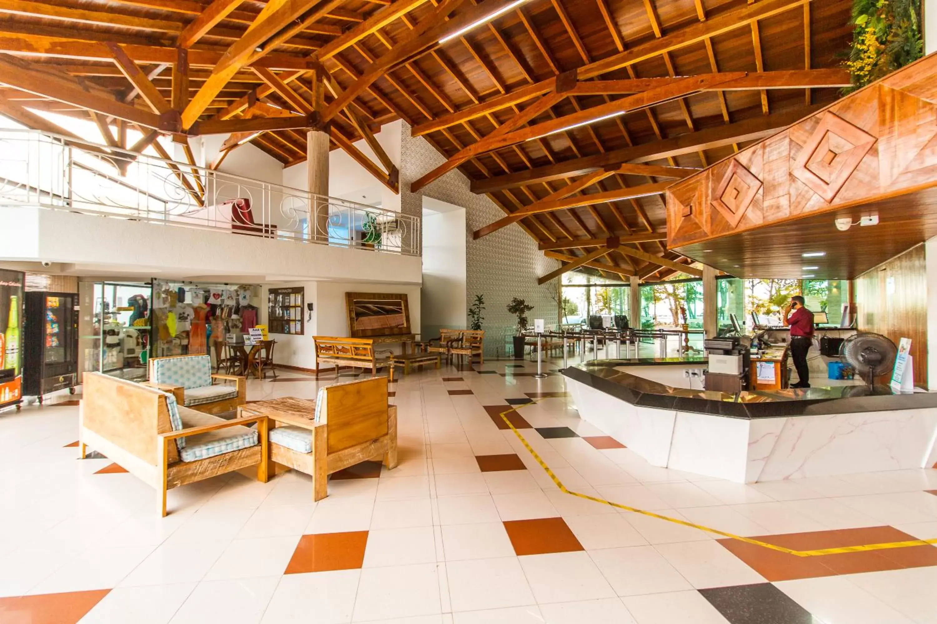 Lobby or reception, Restaurant/Places to Eat in Portal Beach - Rede Soberano