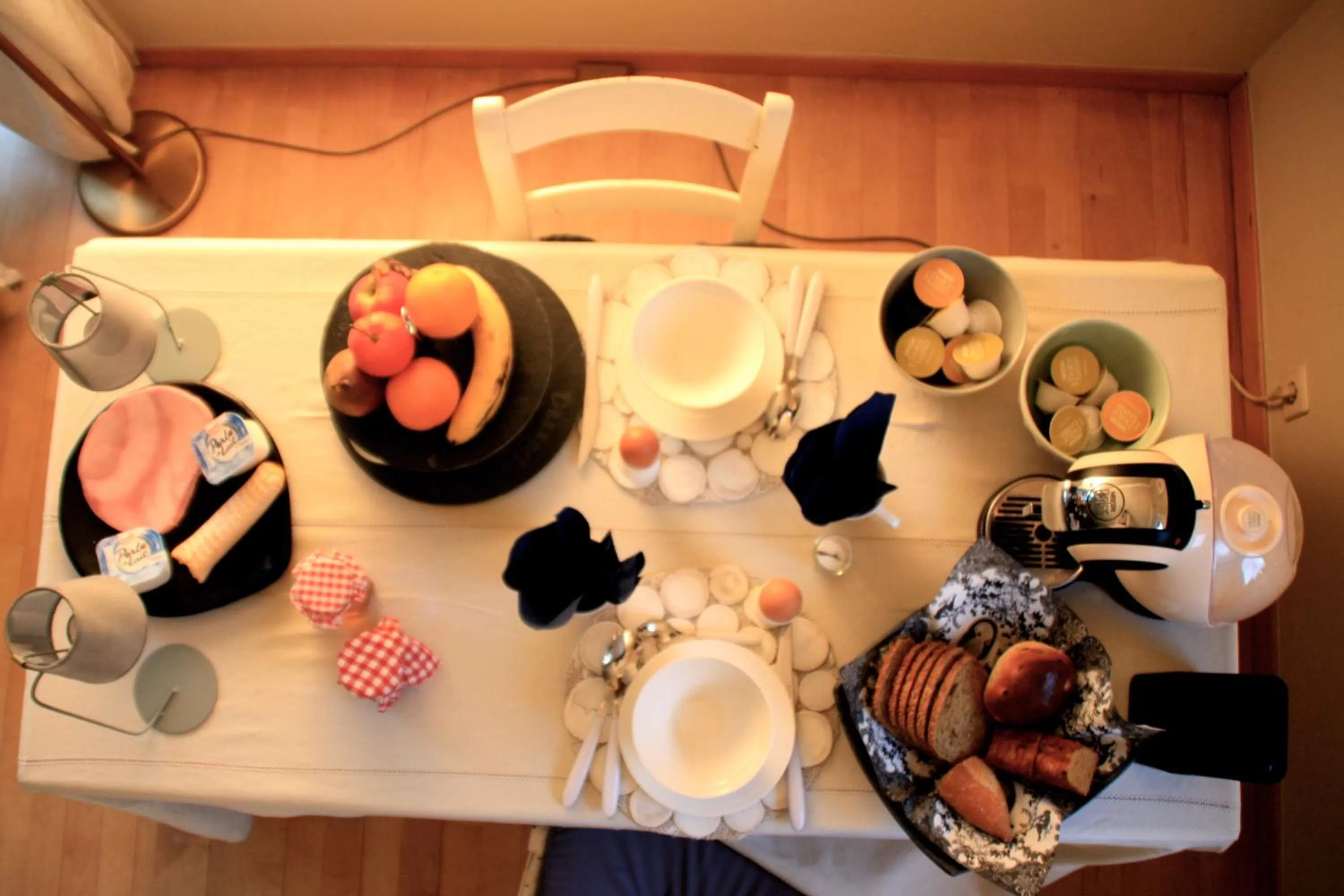 Dining area in B&B Le 36