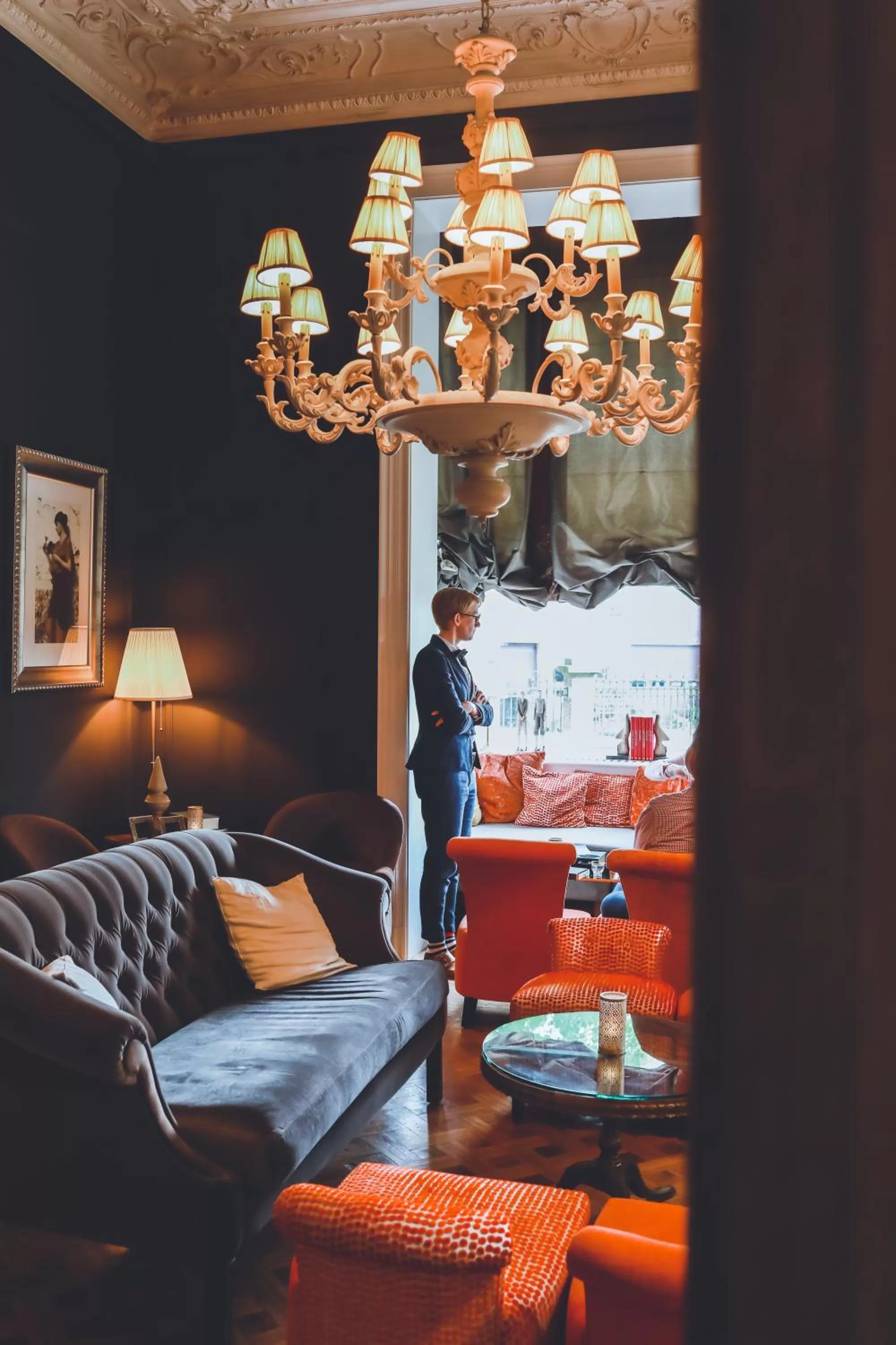 Lounge or bar in B&B 't Kasteel & 't Koetshuys