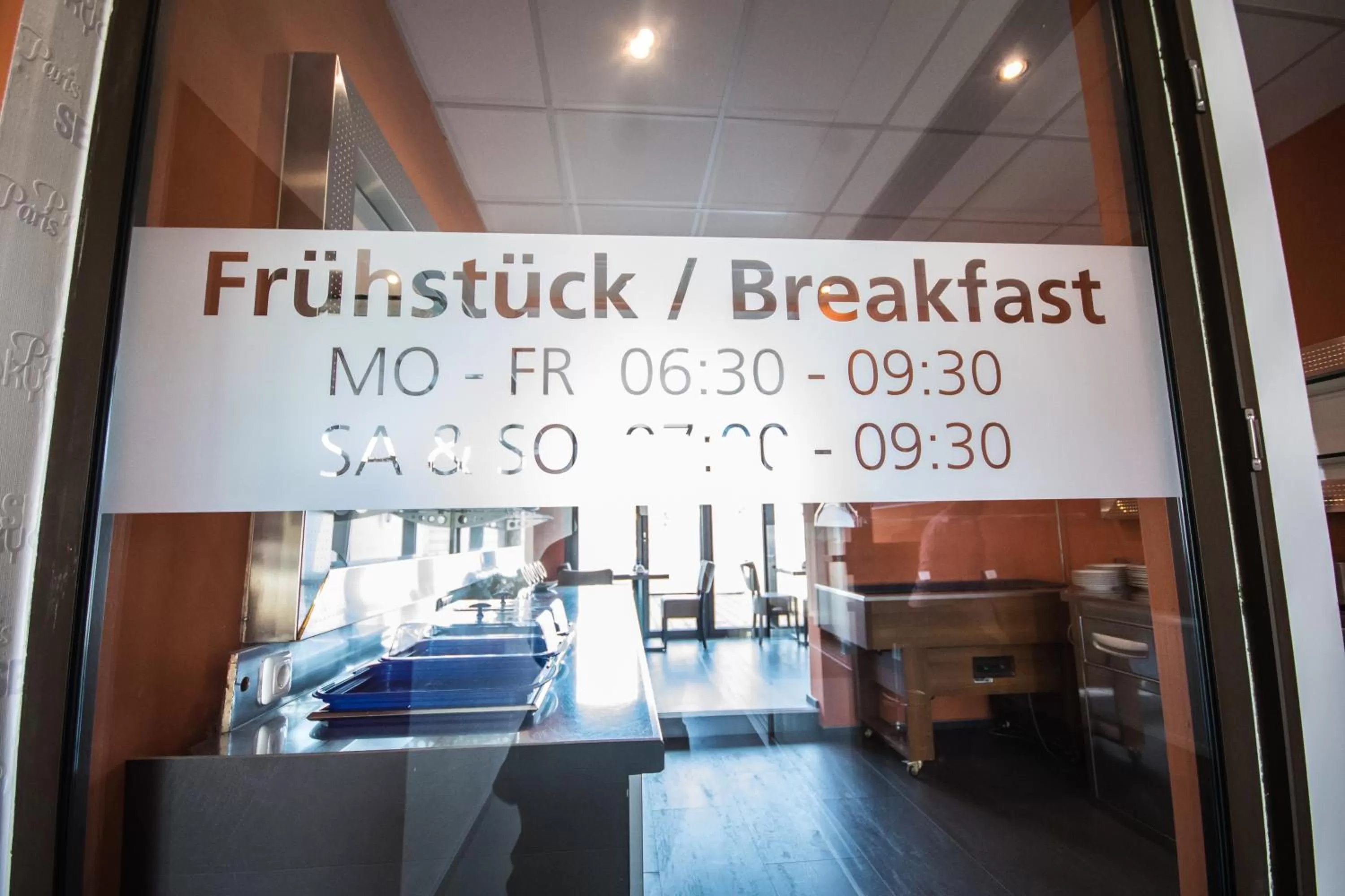 Breakfast in Hotel Turmfalke