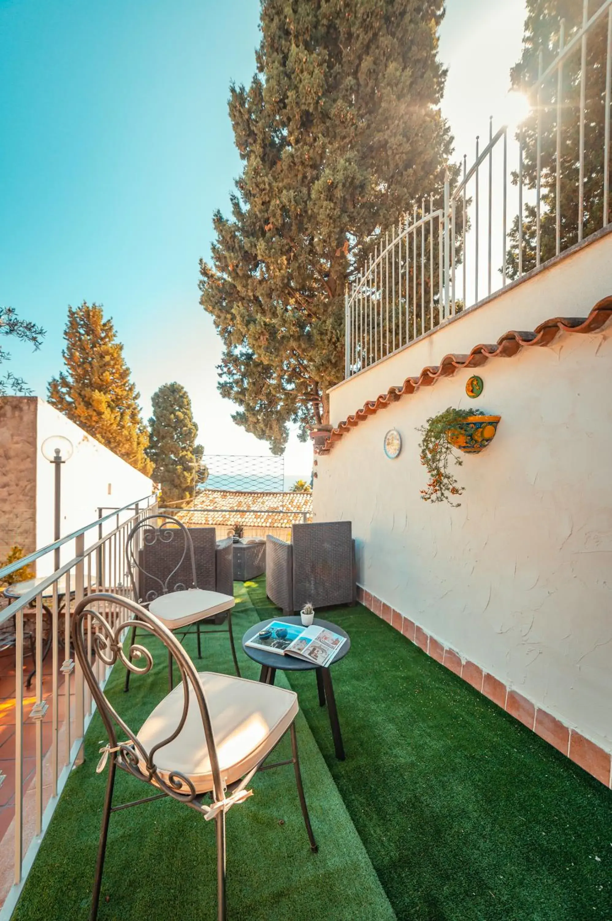 Balcony/Terrace in Taormina Garden Hotel