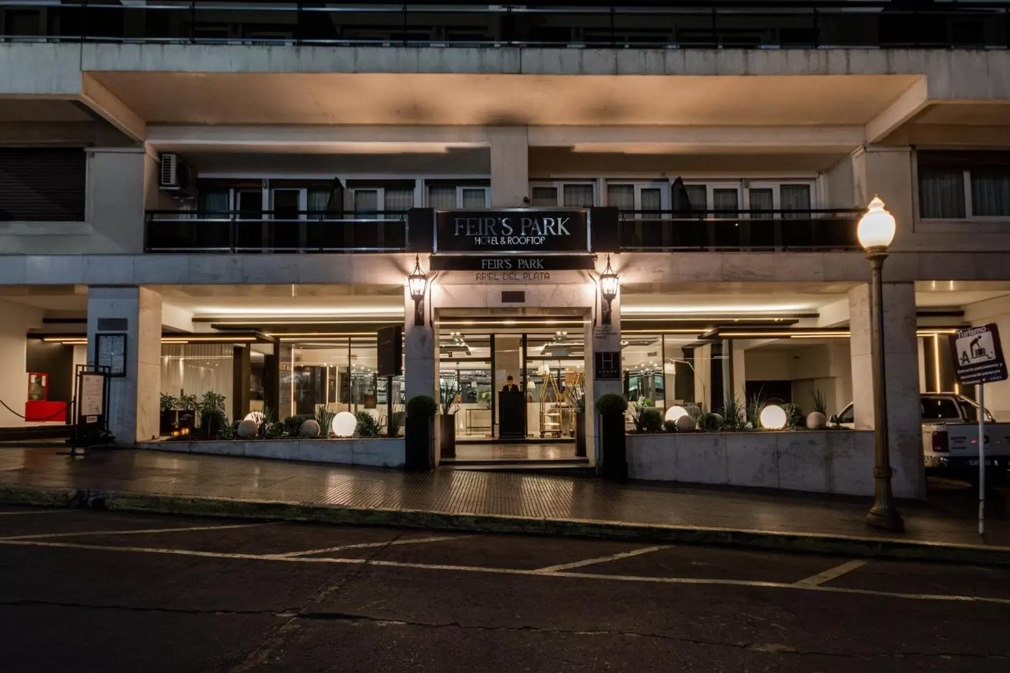 Property building in Feir's Park Hotel & Rooftop