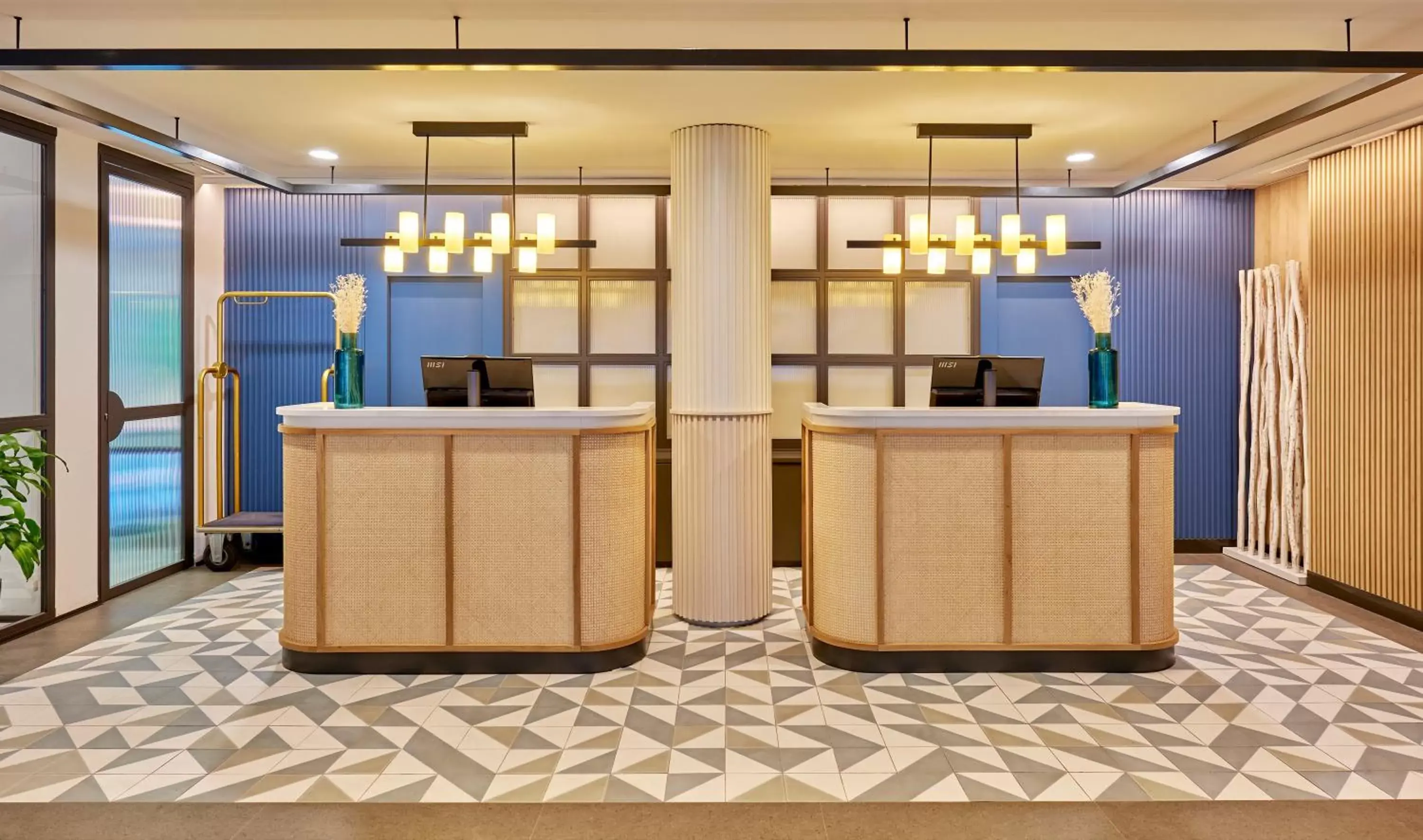 Lobby or reception in URH Sitges Playa Lobby or reception in URH Sitges Playa