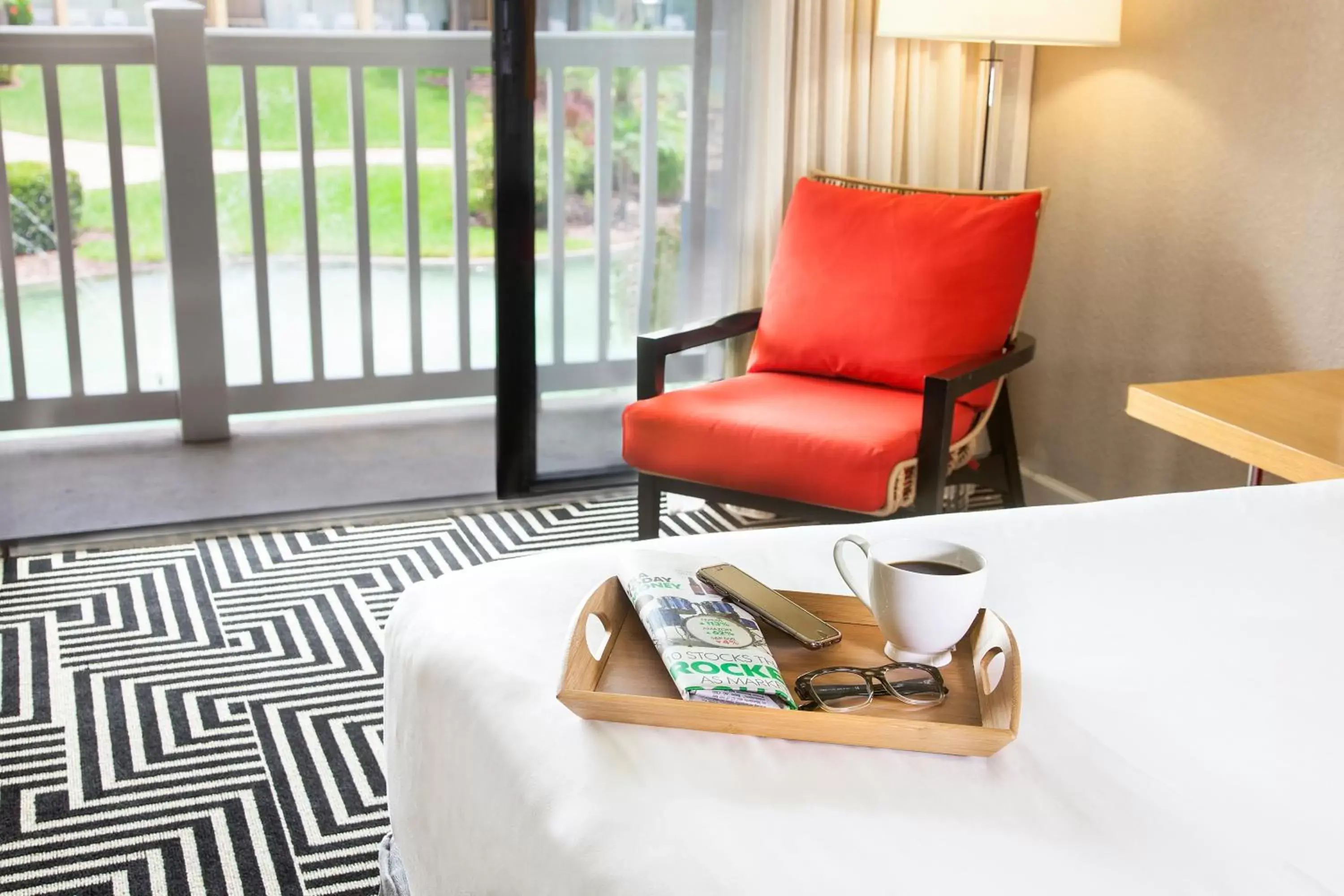 Bed in Wyndham Orlando Resort International Drive