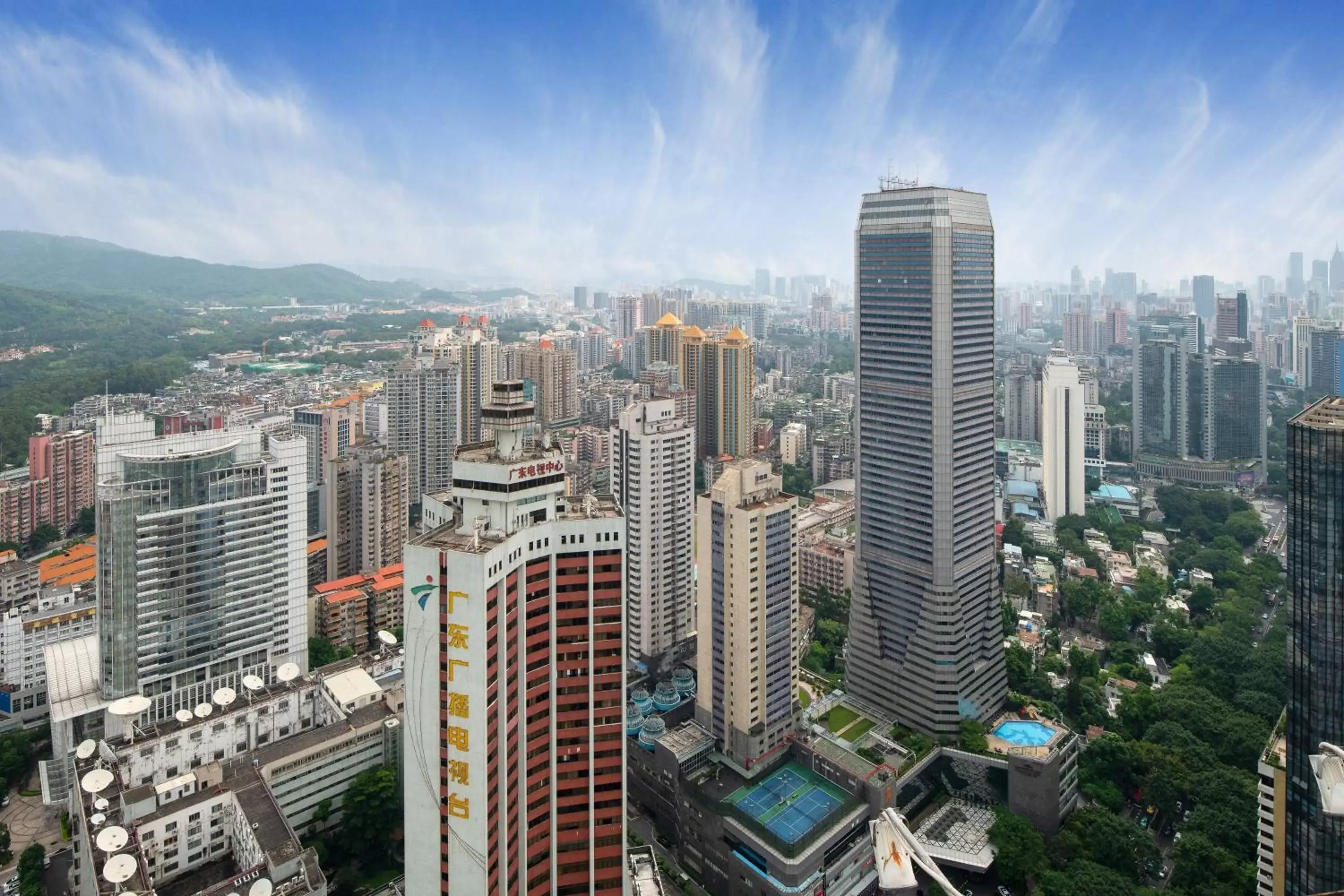 Property building, Bird's-eye View in Crowne Plaza Guangzhou City Centre, an IHG Hotel