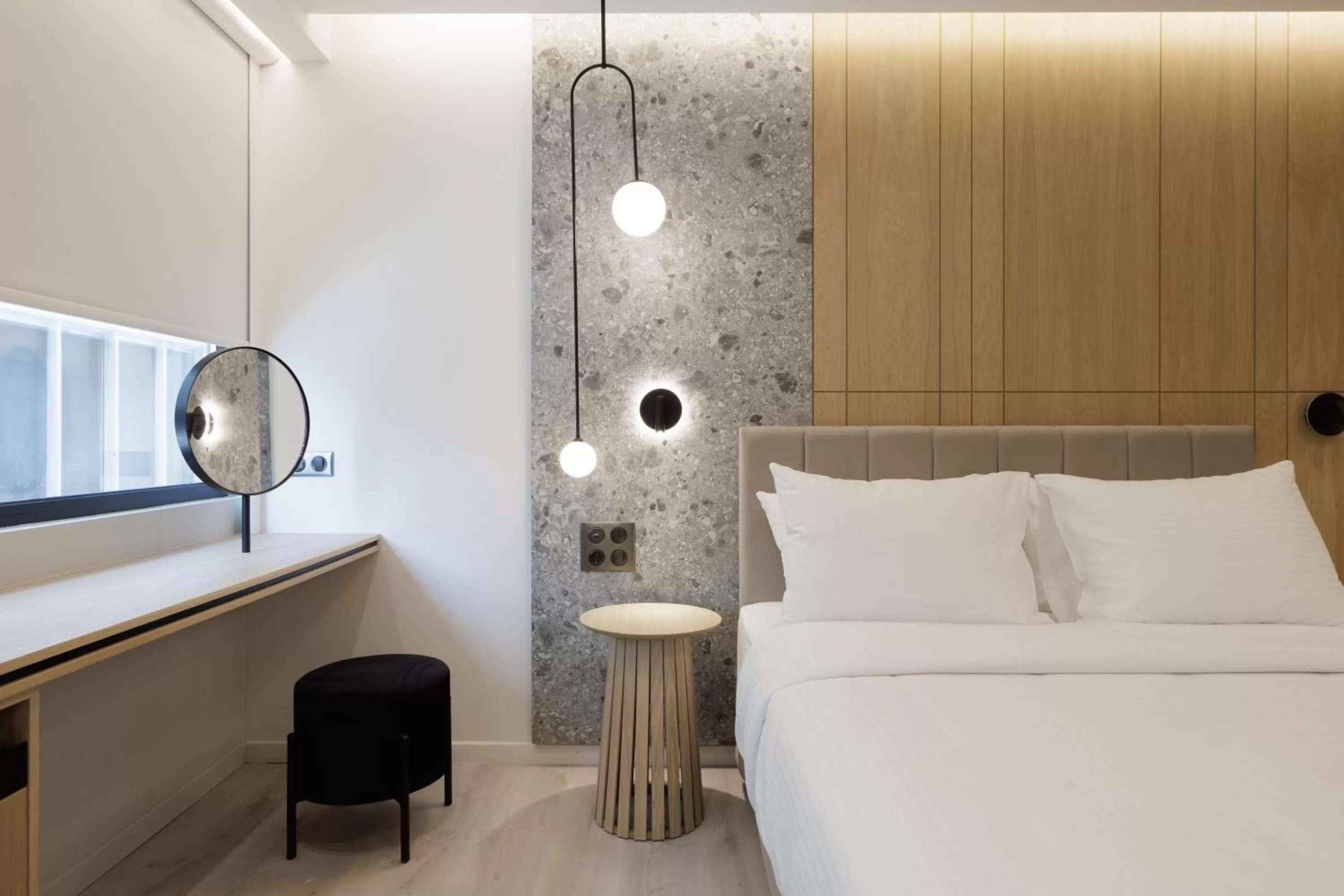 Bed in Hilton Garden Inn Athens Syggrou Avenue