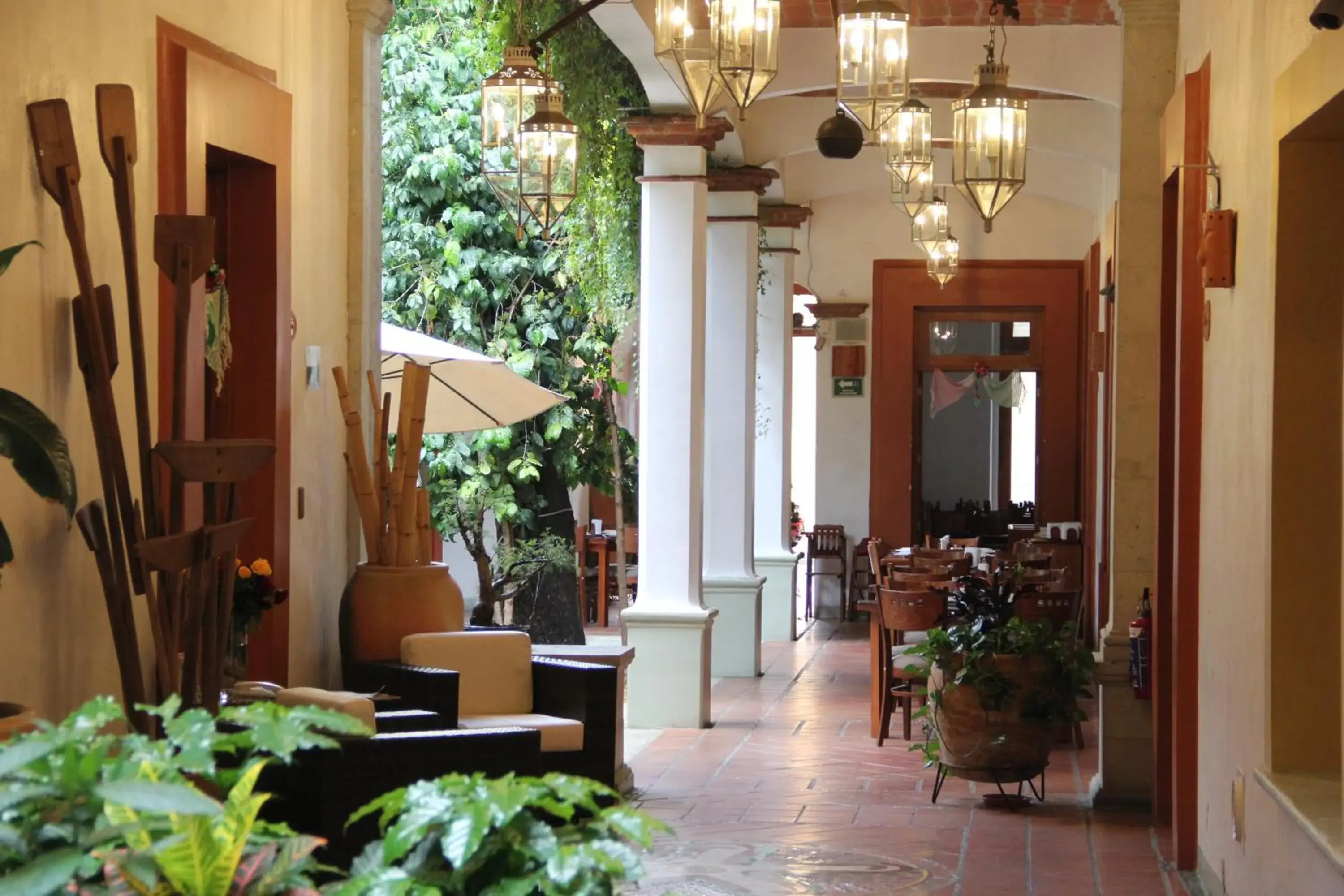 Restaurant/places to eat, Lobby/Reception in Hotel Casa Vertiz