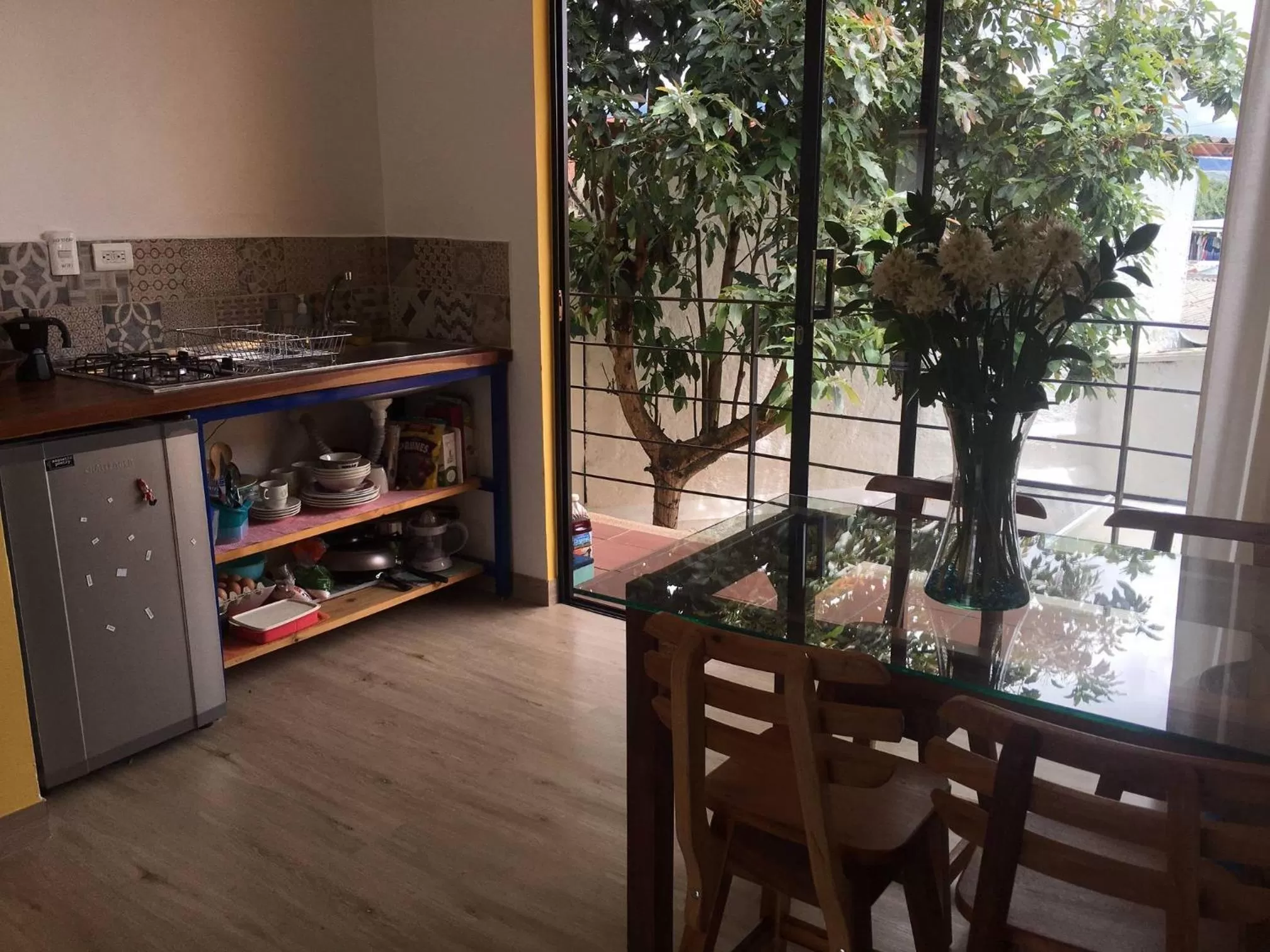 Dining area in Hotel La Caracola