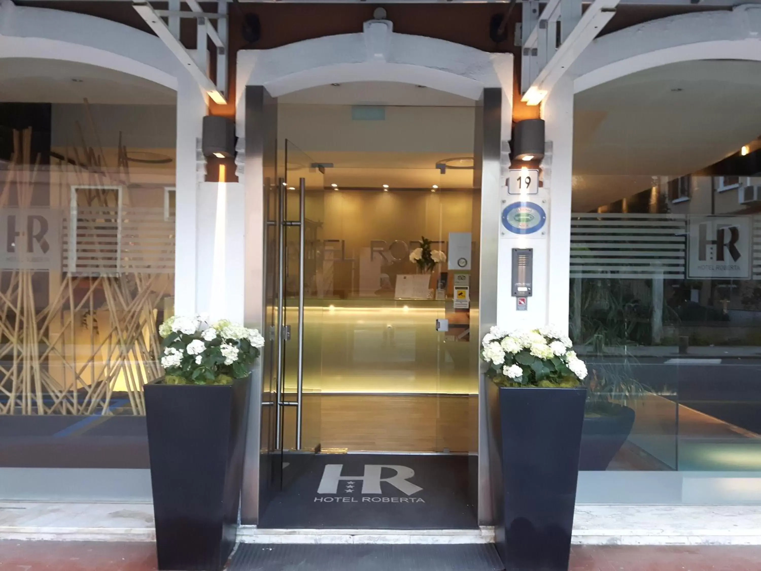 Facade/entrance in Hotel Roberta