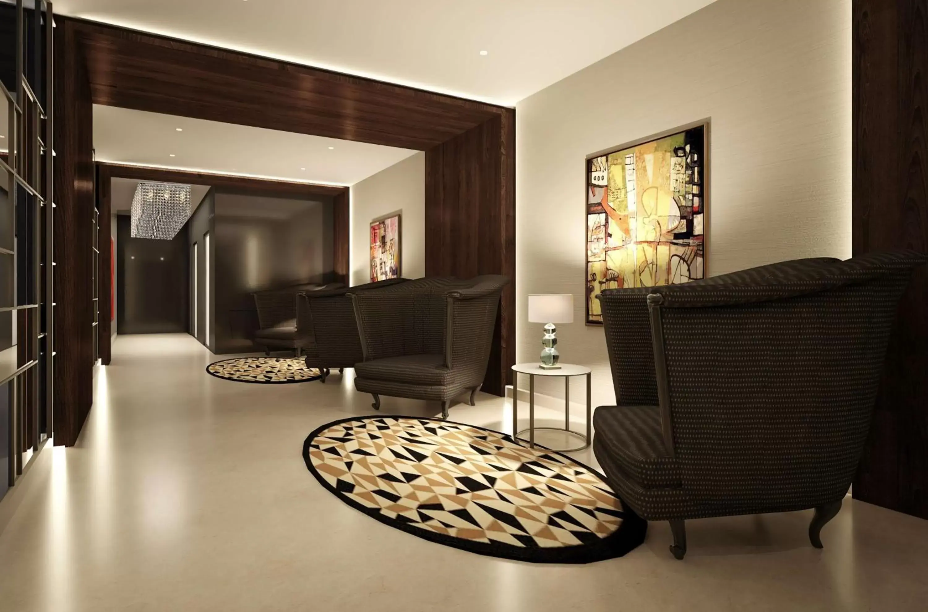 Lobby or reception, Seating Area in Hilton Amman