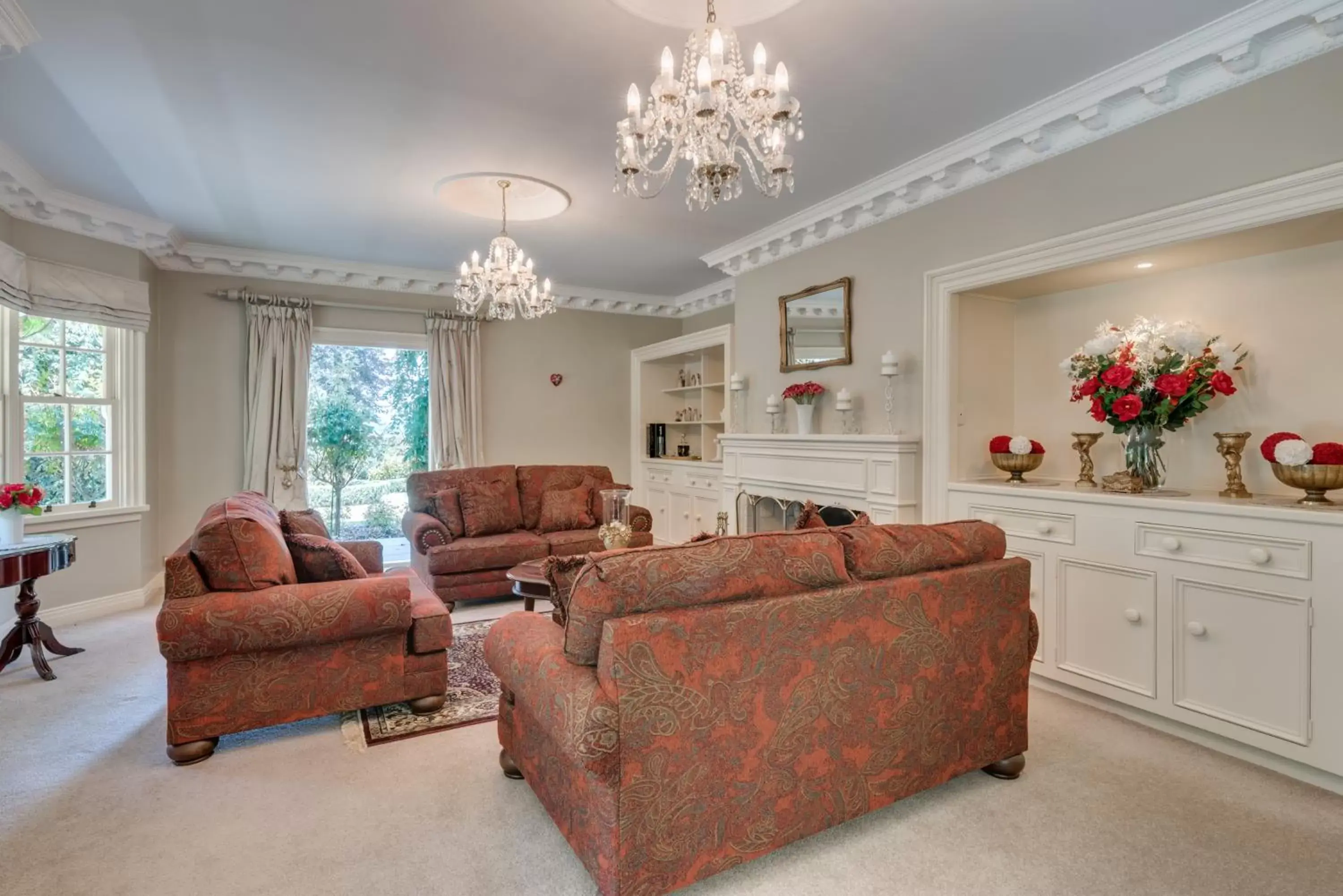 Living room in Bellevue Boutique Lodge Living room in Bellevue Boutique Lodge