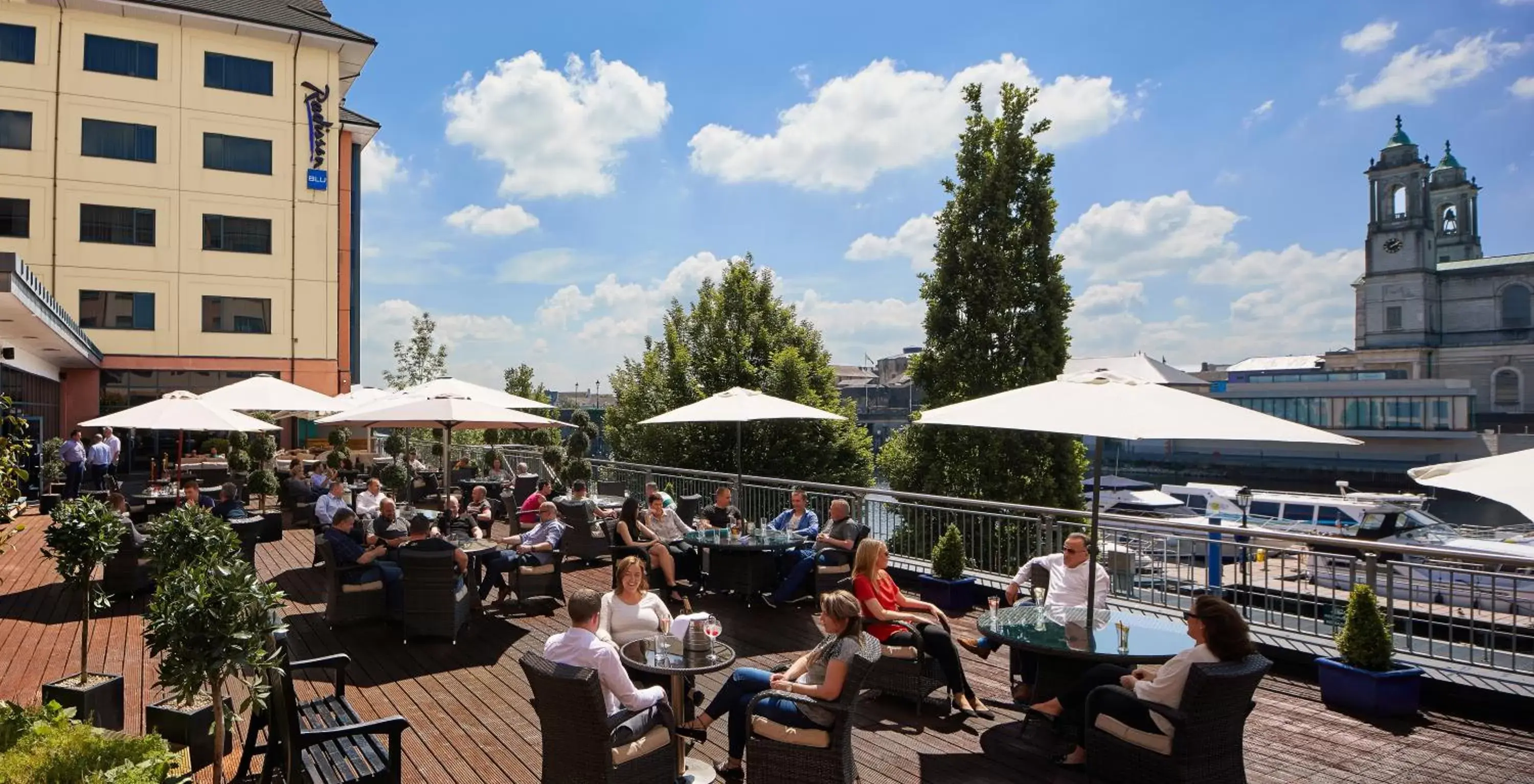 Balcony/Terrace in Radisson Blu Hotel, Athlone