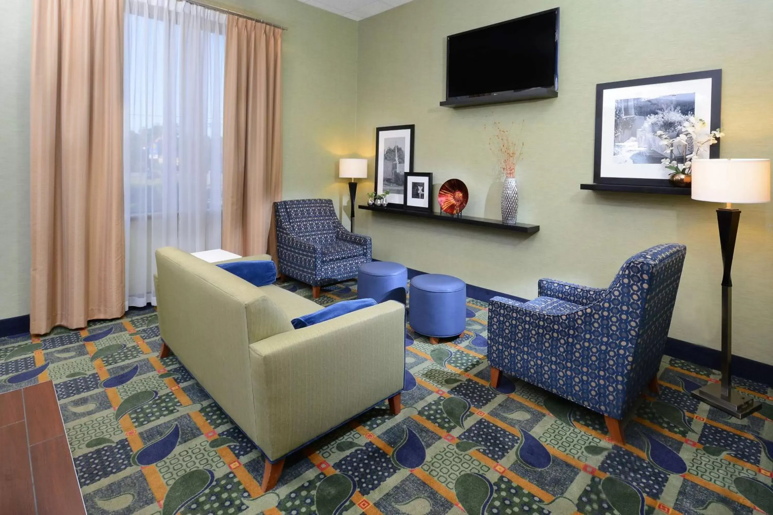Lobby or reception in Hampton Inn High Point Lobby or reception in Hampton Inn High Point