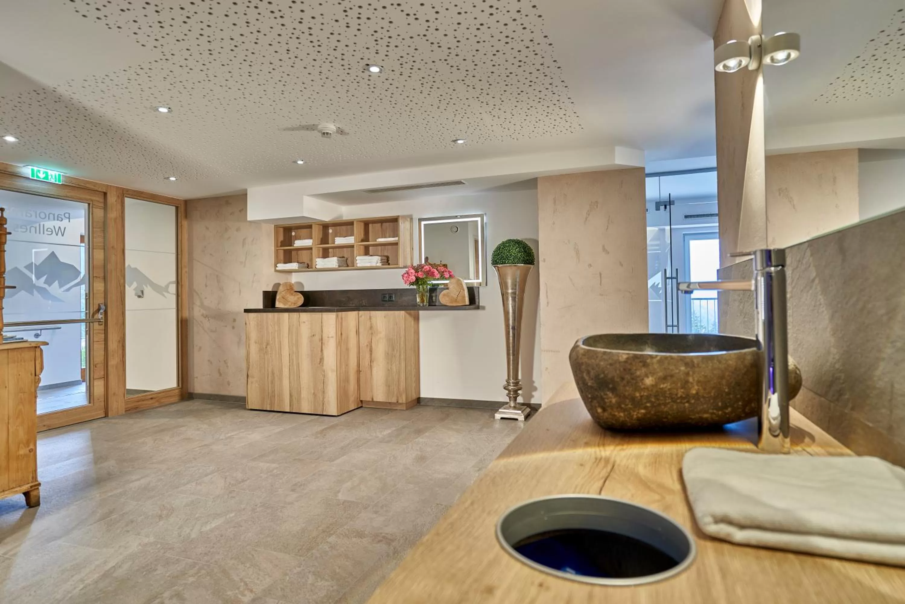 Spa and wellness centre/facilities in Hotel Arzlerhof