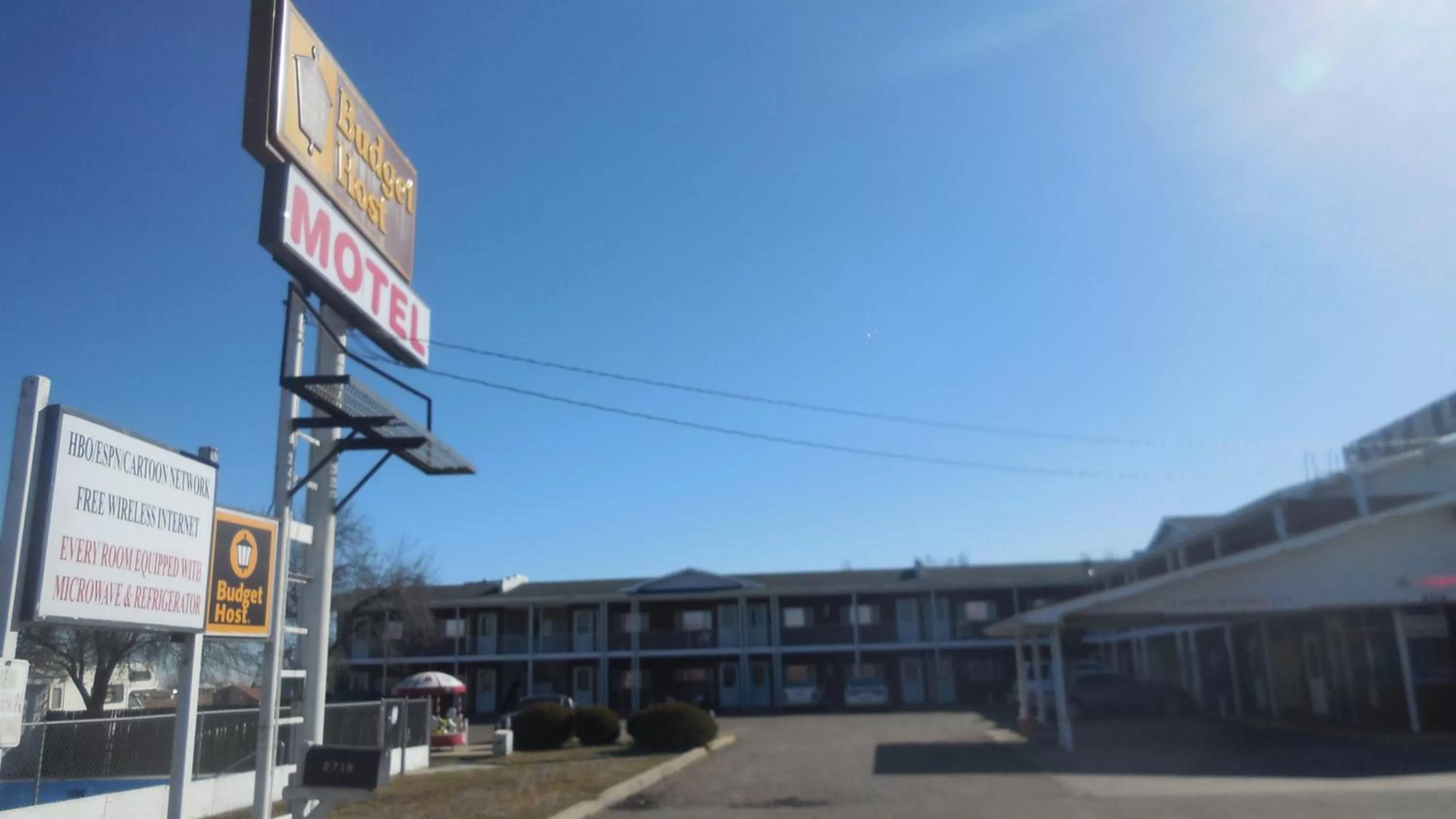 Property building in Budget Host Exit 254 Inn