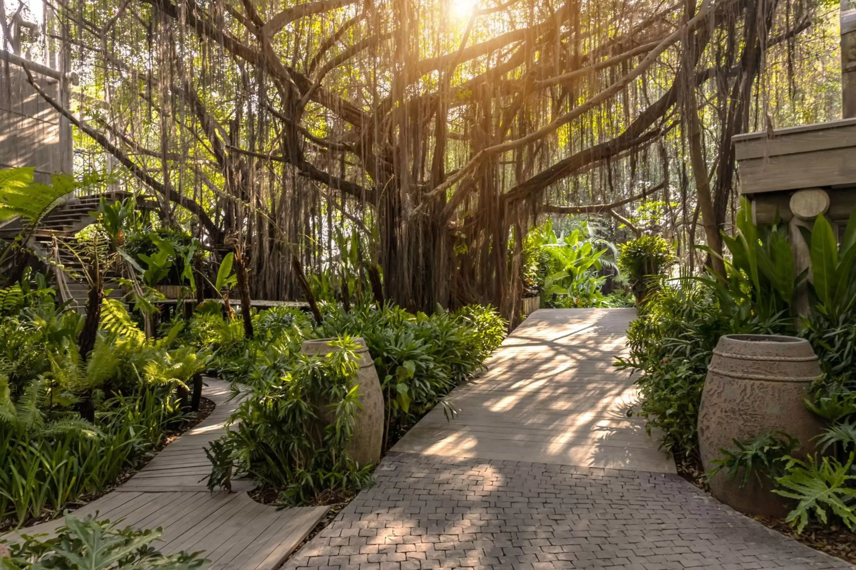 Garden in An Lam Retreats Saigon River