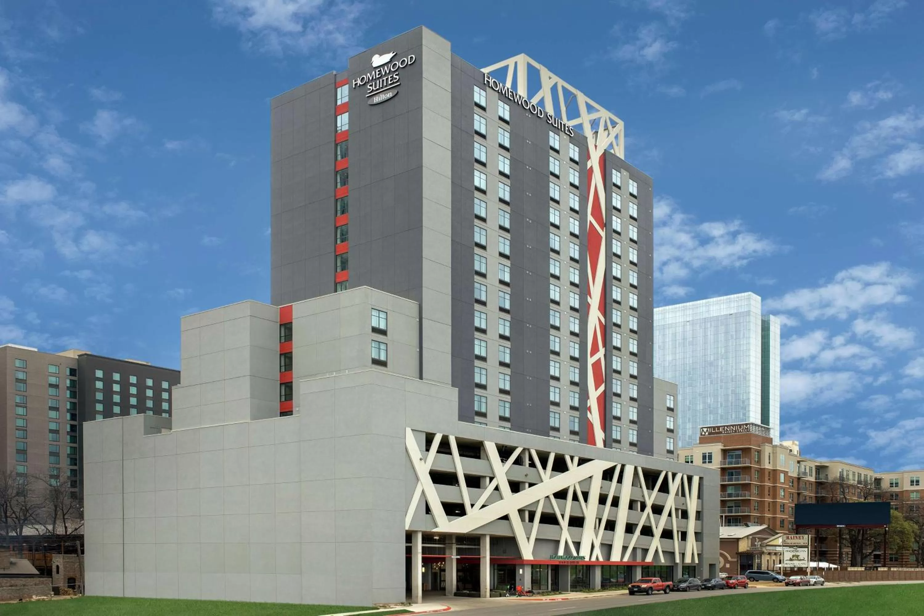 Property building in Homewood Suites by Hilton Austin Downtown