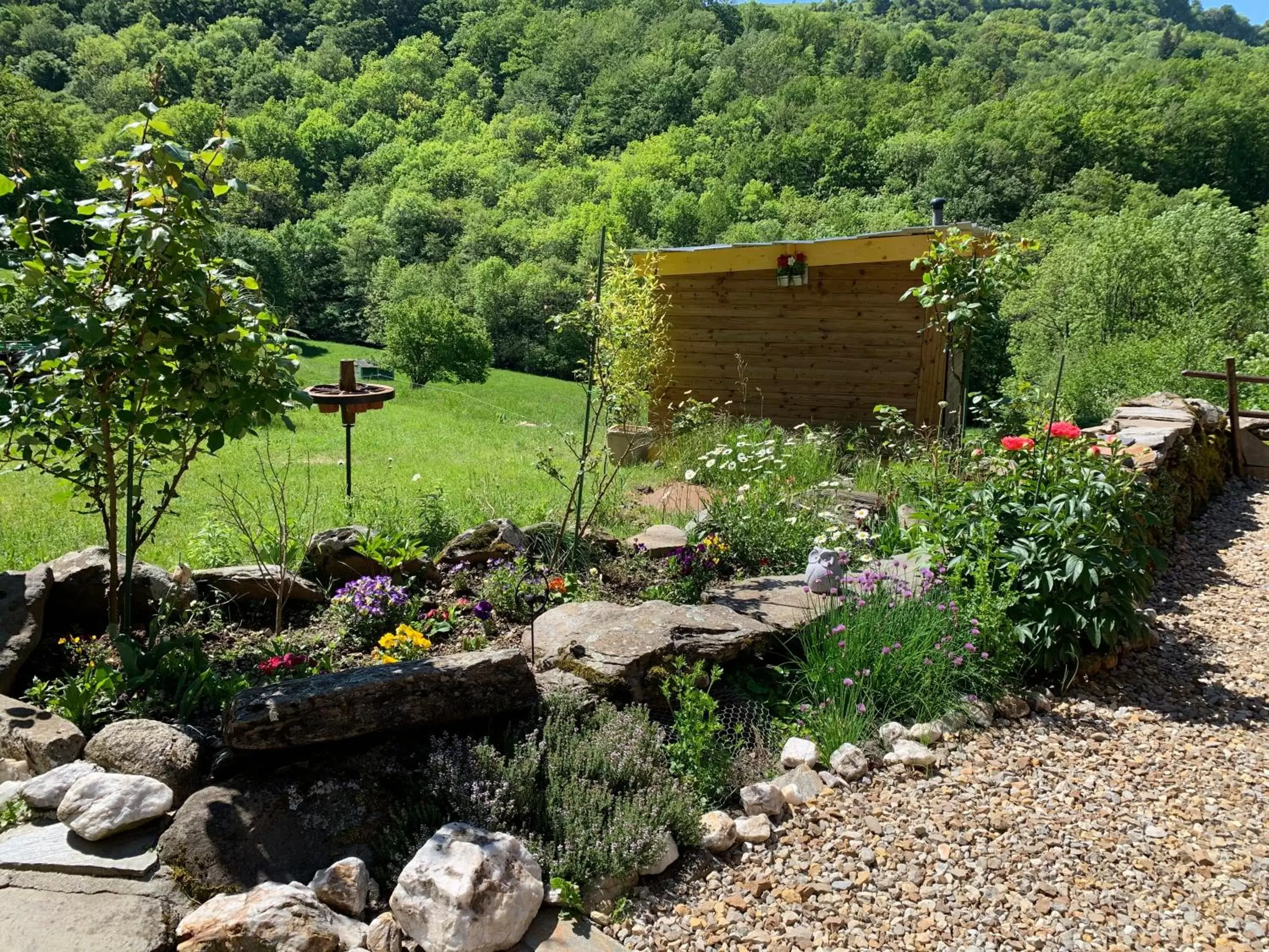 Garden in Chambres et table d'hôtes Le Lepadou-Bas