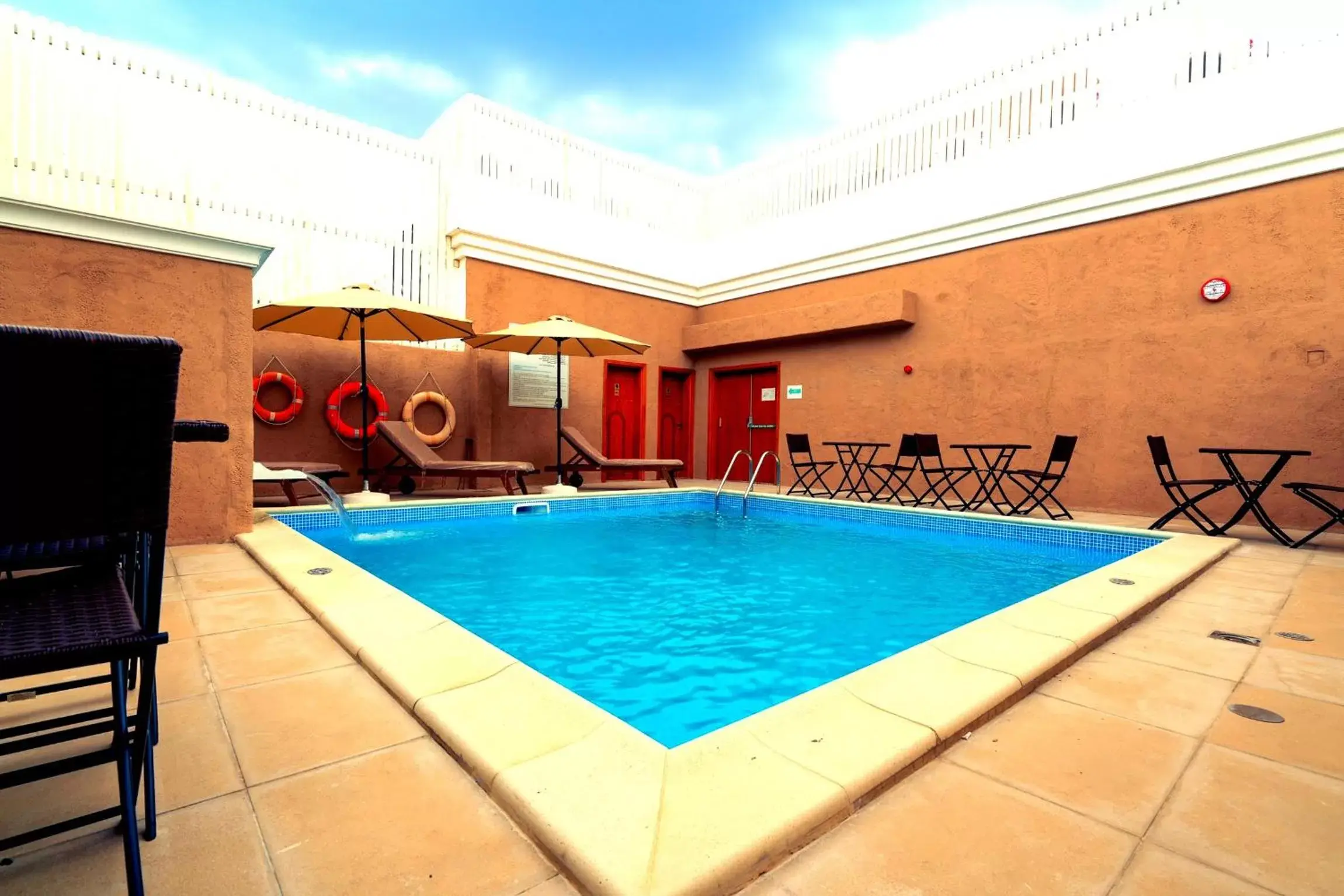 Swimming pool in Al Liwan Suites Rawdat Al Khail Swimming pool in Al Liwan Suites Rawdat Al Khail