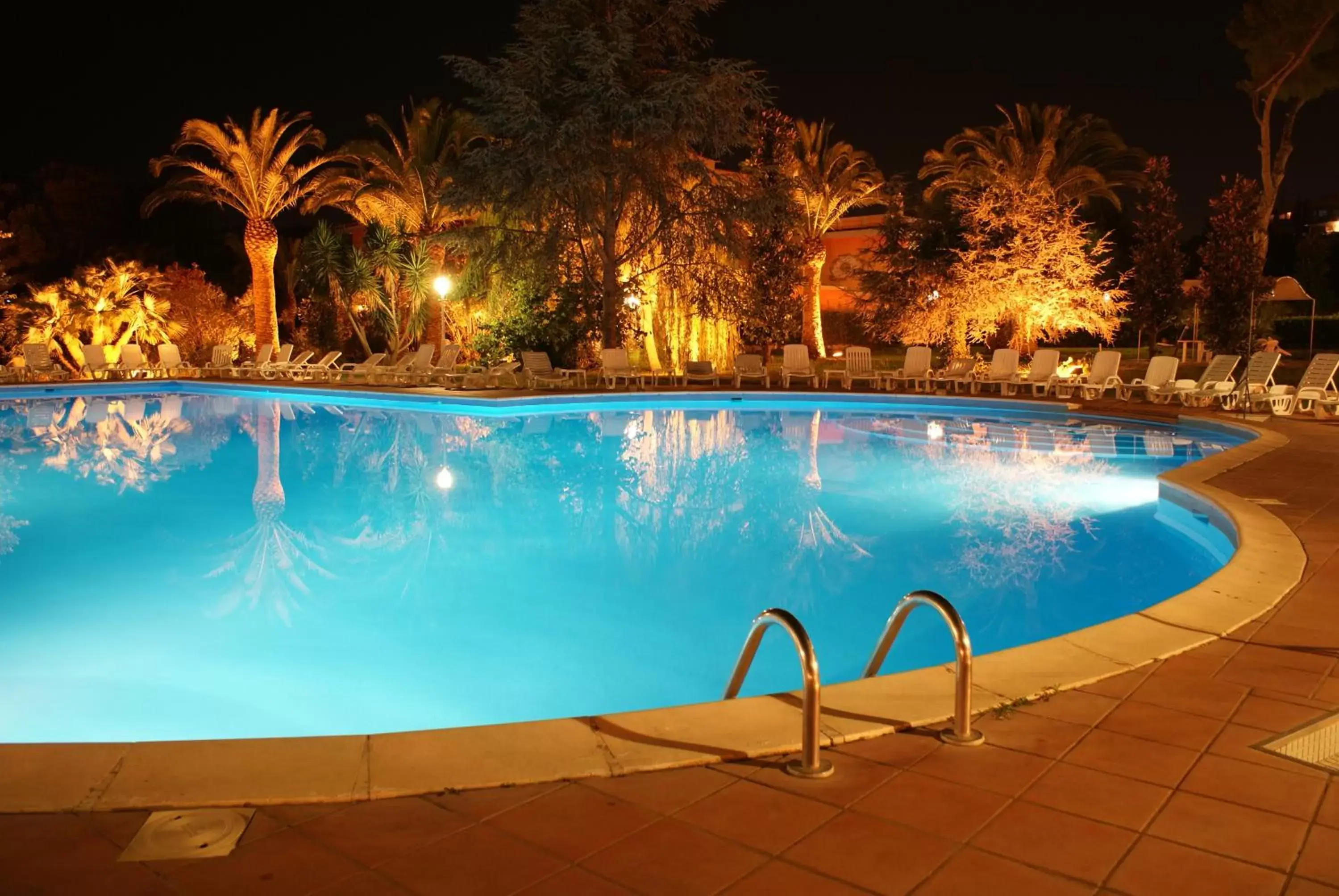 Night, Swimming Pool in Hotel Parco Dei Principi