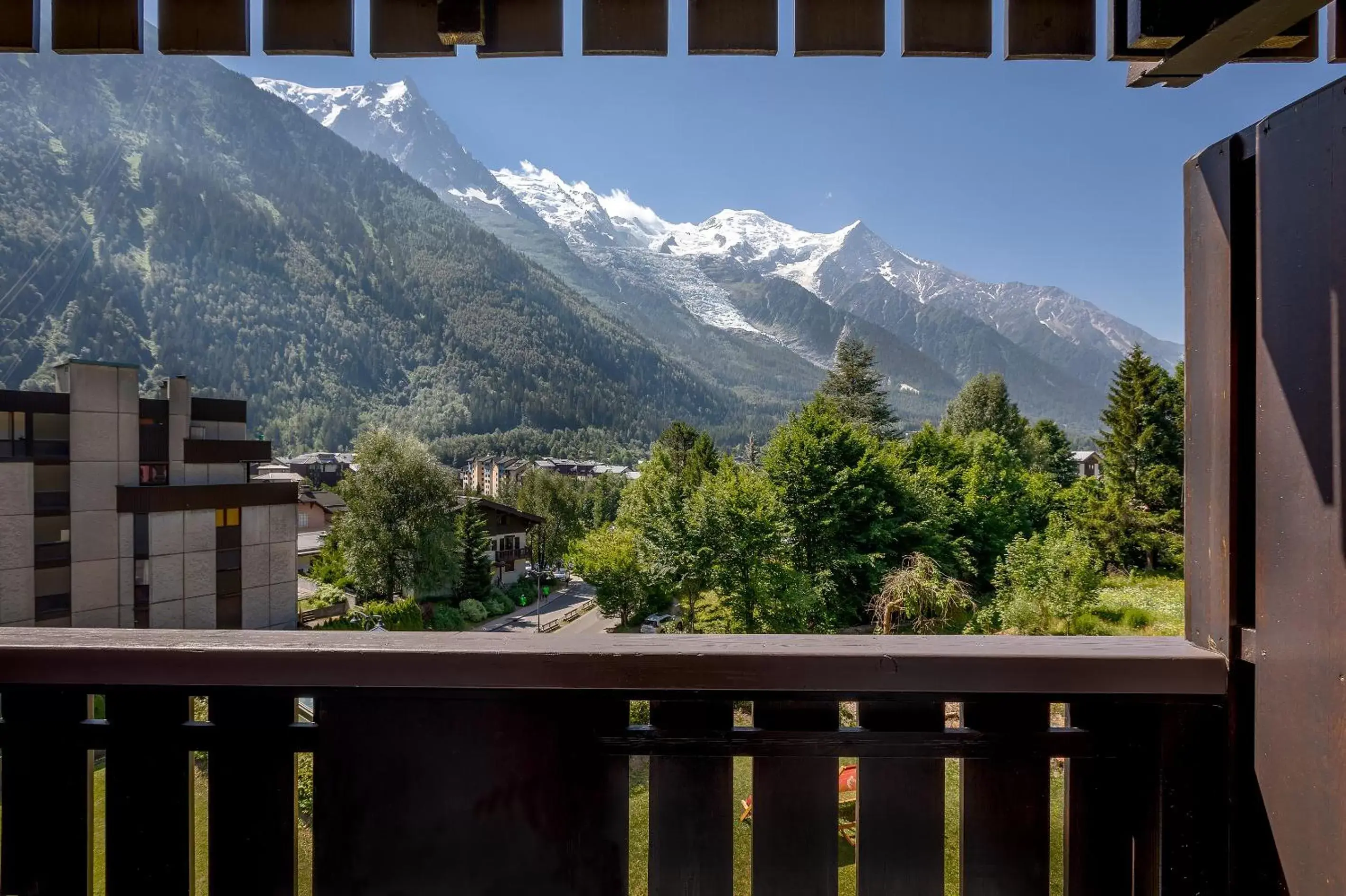 View (from property/room), Mountain View in Chalet Hôtel Le Prieuré & Spa