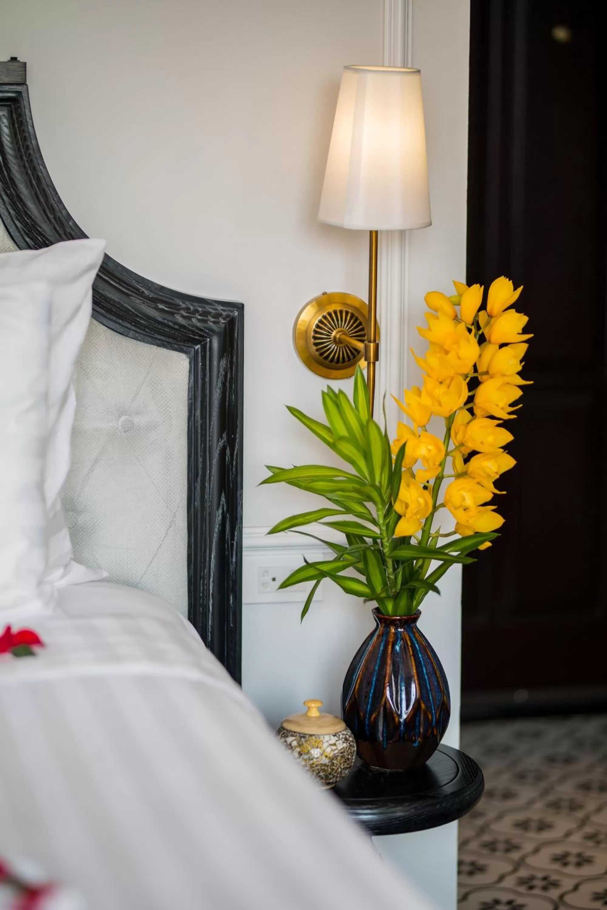 Bed in Hanoi Media Hotel & Spa