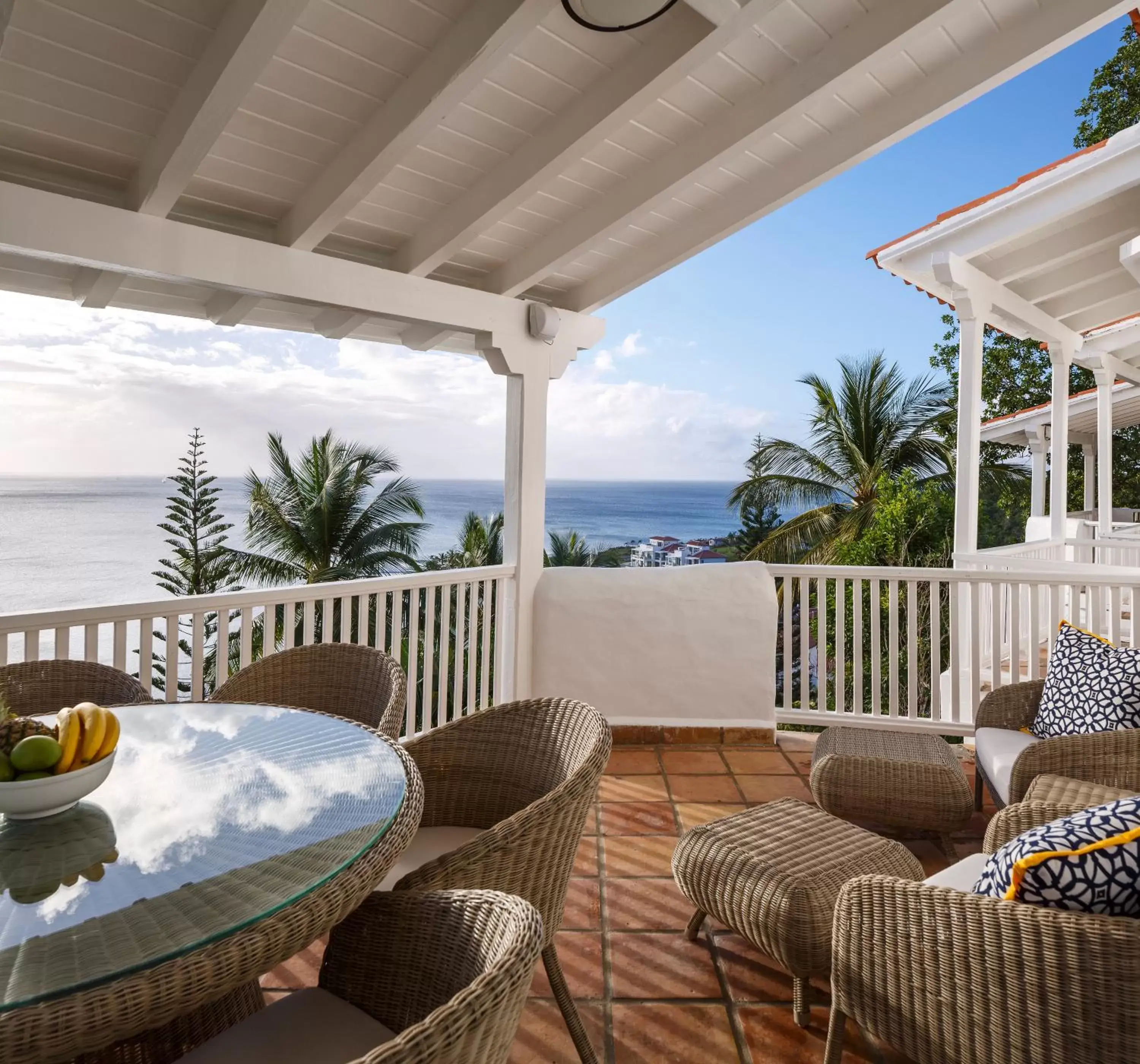 Balcony/Terrace in Windjammer Landing Villa Beach Resort