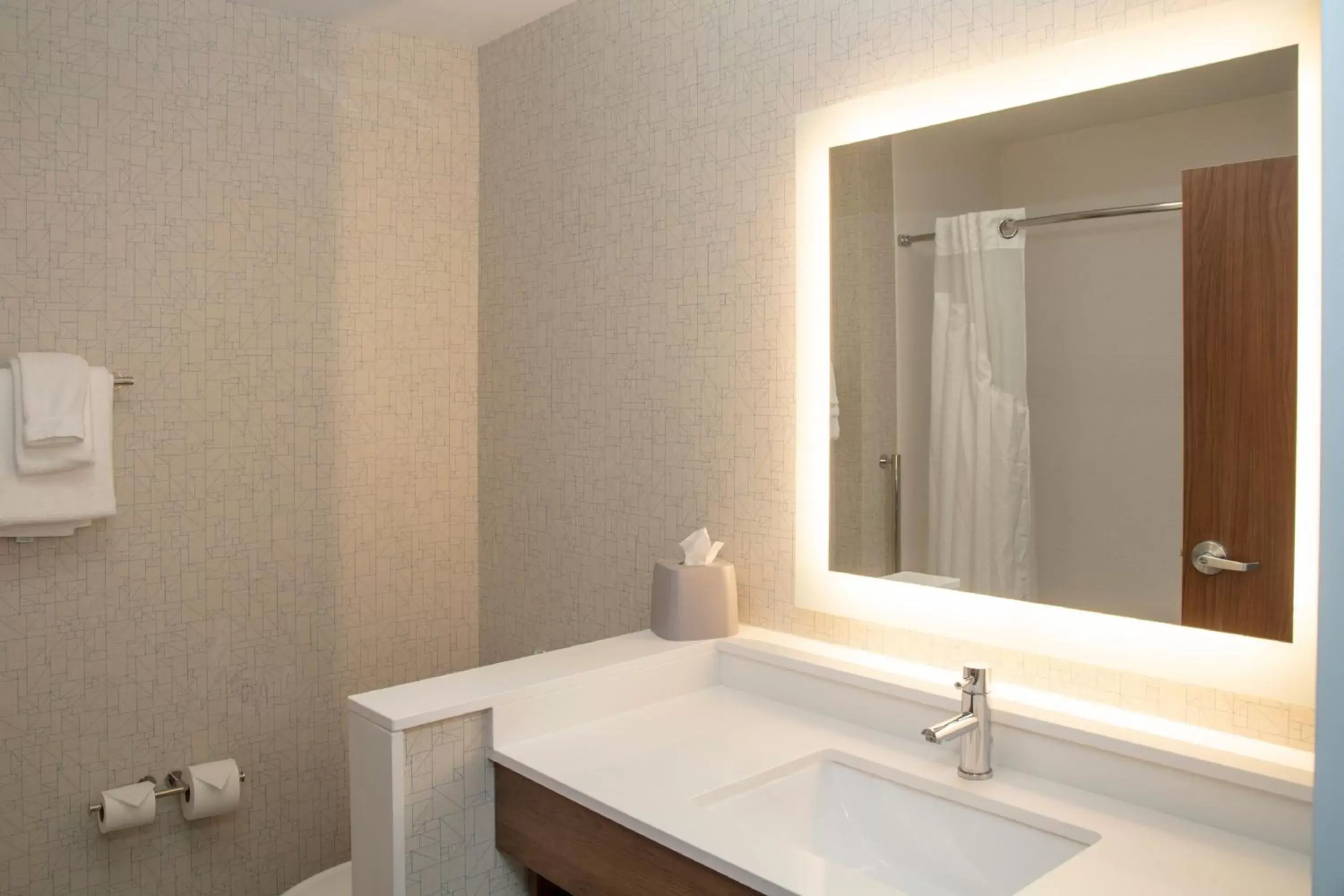 Bathroom in Holiday Inn Express & Suites - Marion, an IHG Hotel