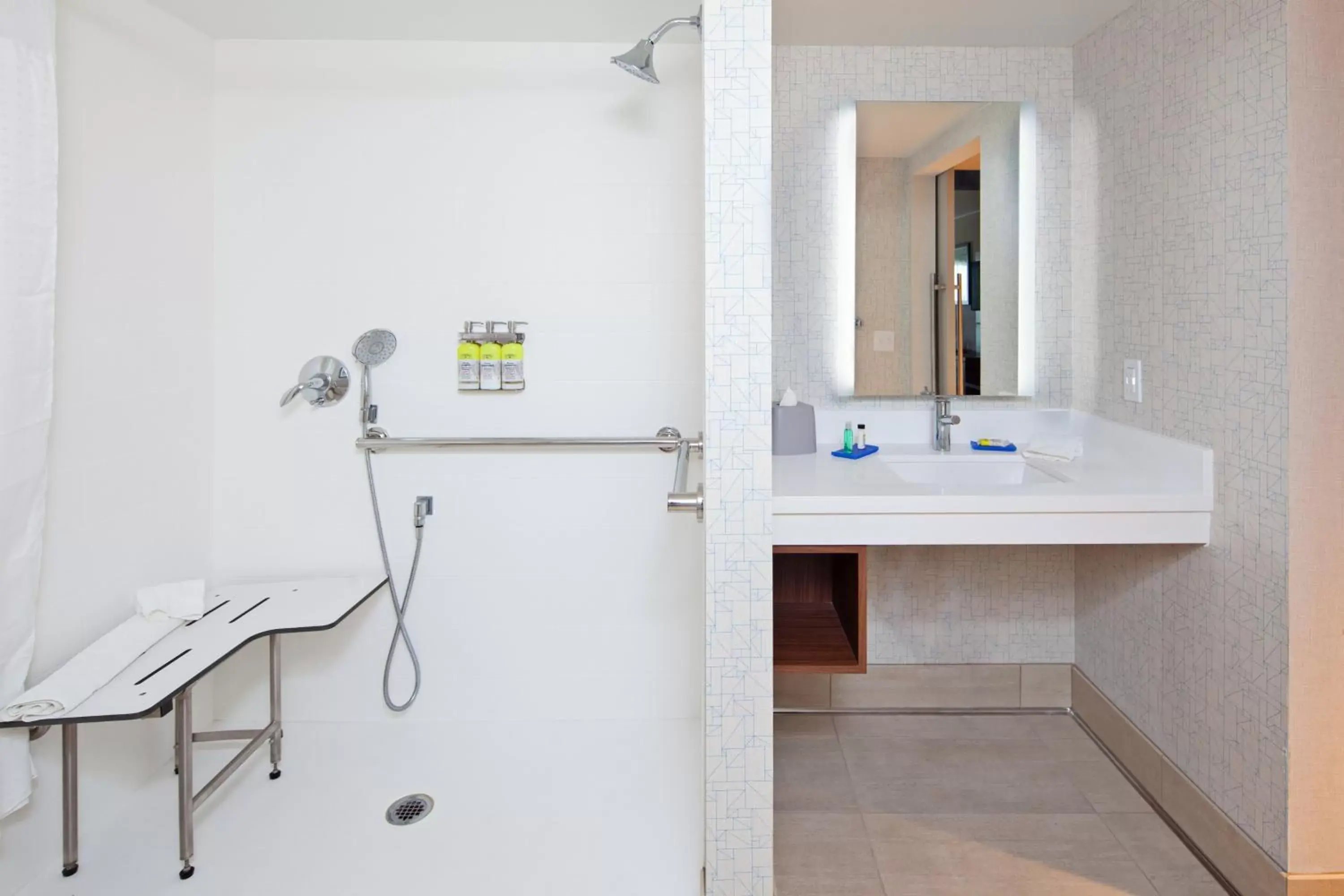 Bathroom in Holiday Inn Express Hotel & Suites Ventura Harbor, an IHG Hotel