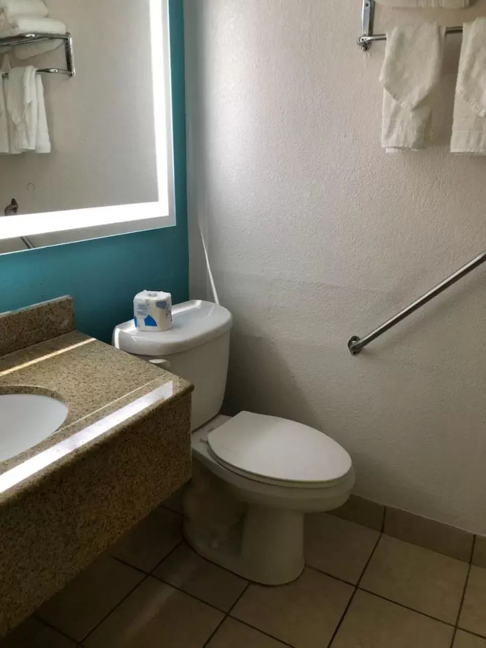 Bathroom in Howard Johnson by Wyndham Winter Haven FL