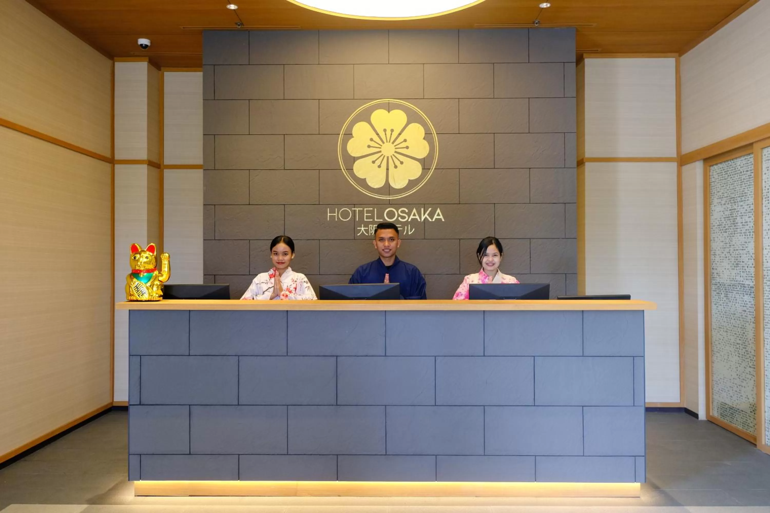 Lobby or reception in Hotel Osaka PIK2