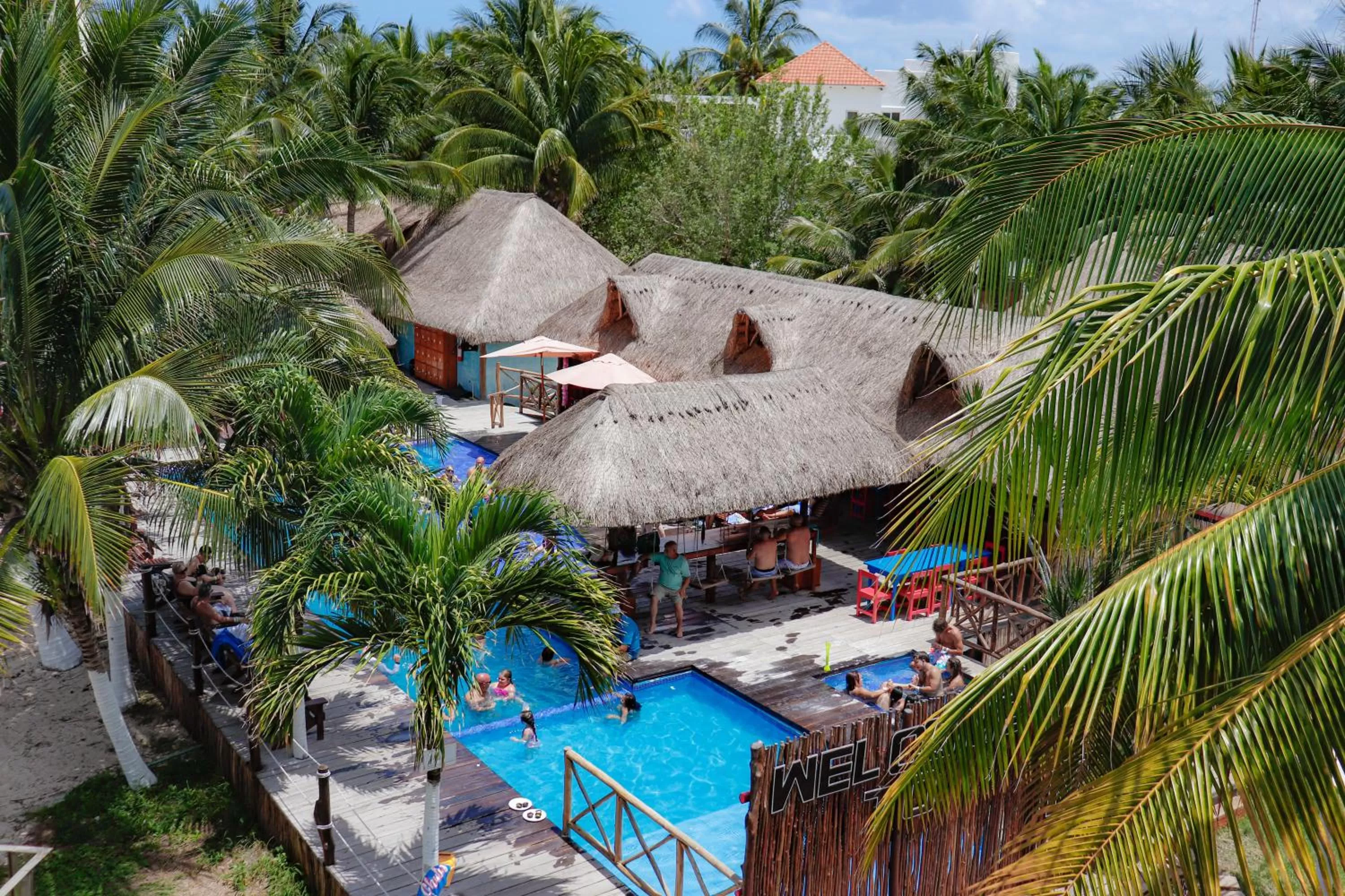 Swimming pool, Pool View in Maia Suites Cozumel