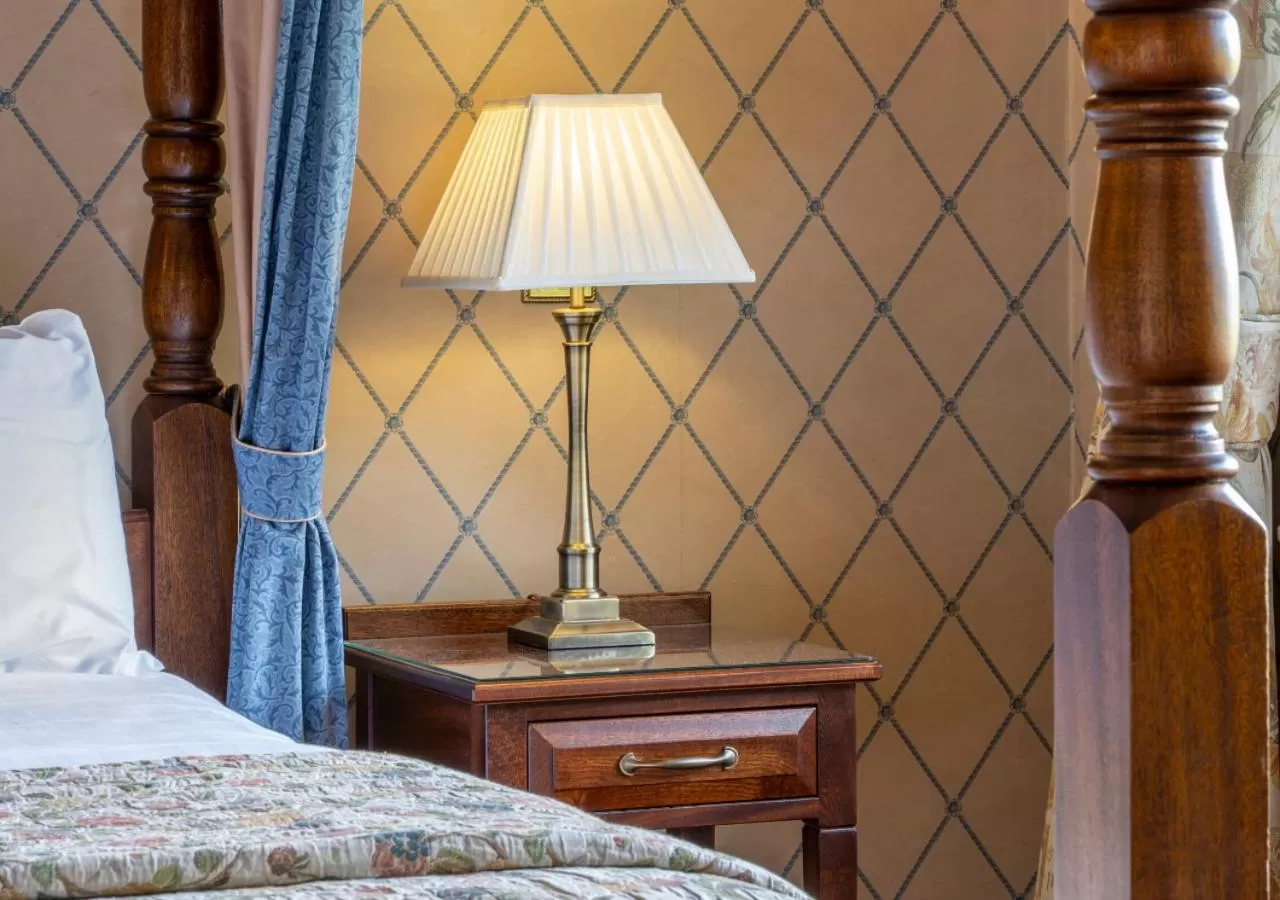 Bed in Abbeyglen Castle Hotel