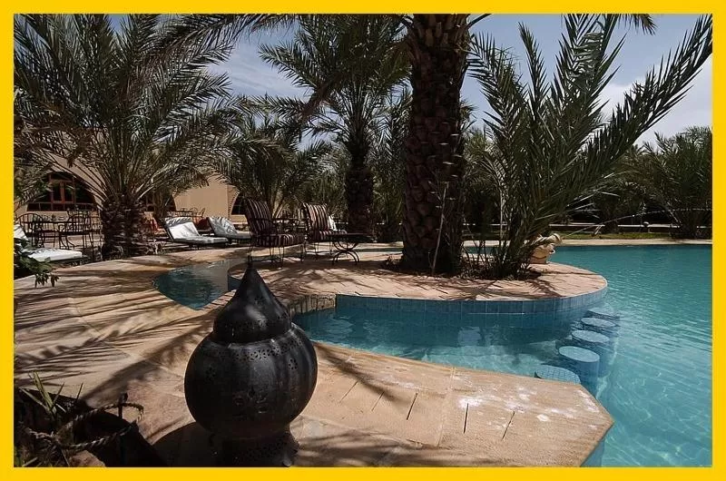 Swimming pool in La Rose Du Desert