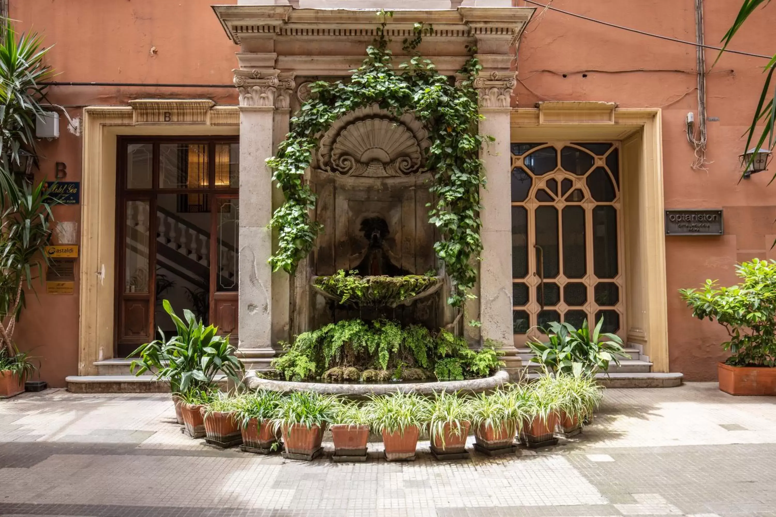 Facade/entrance in Hotel Gea Di Vulcano