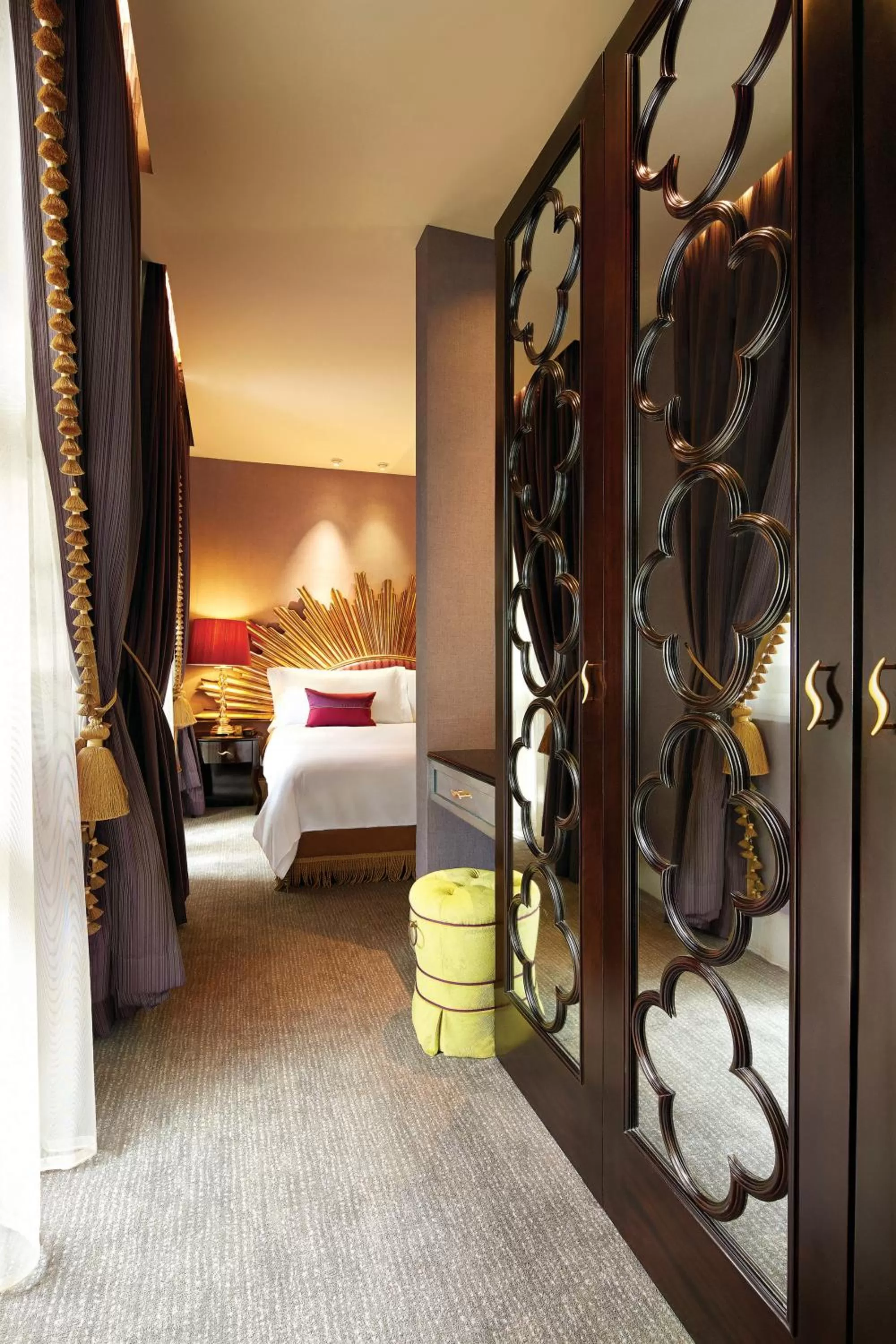 Decorative detail in The Scarlet Singapore