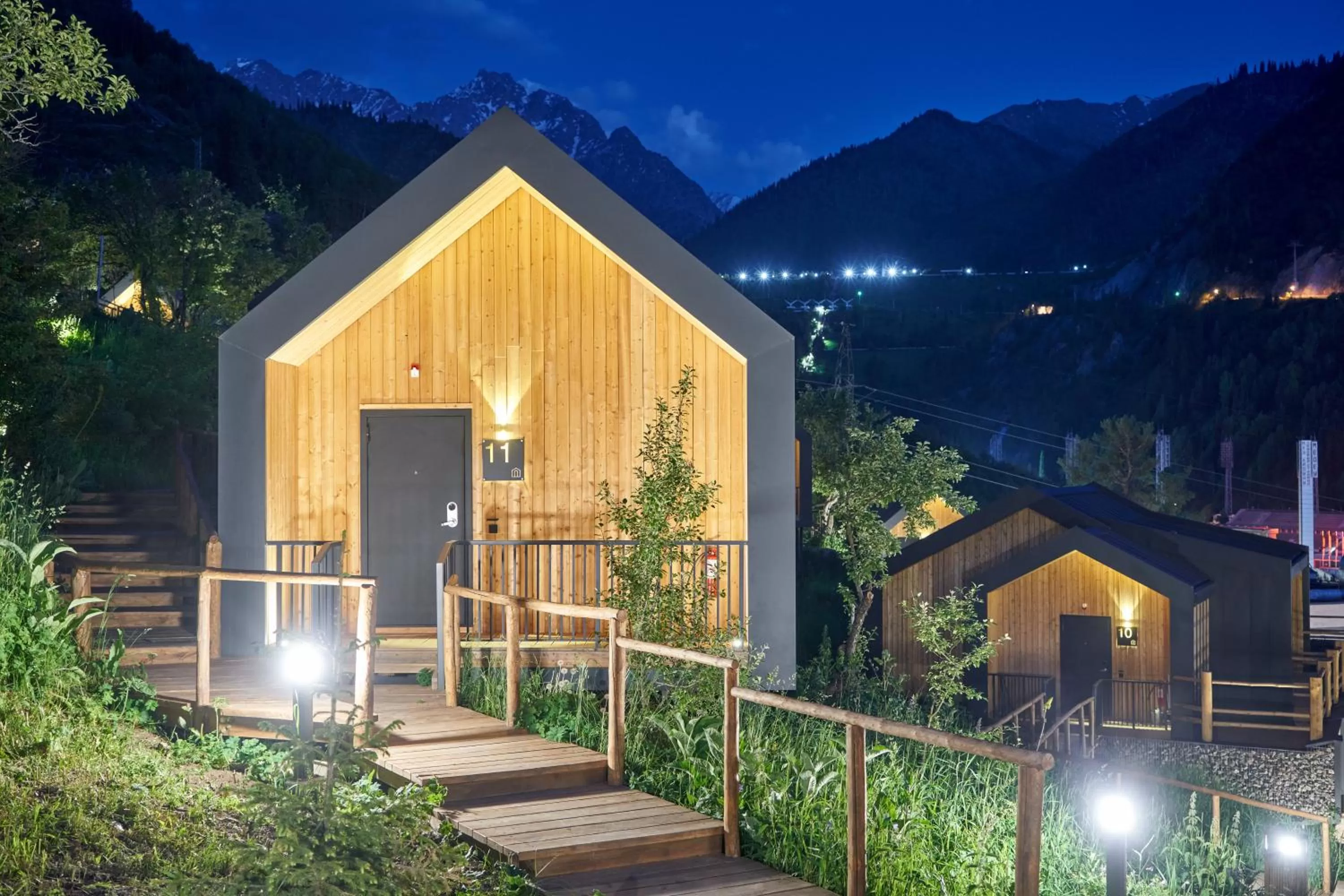 Night in Qazaq Auyl Eco Hotel