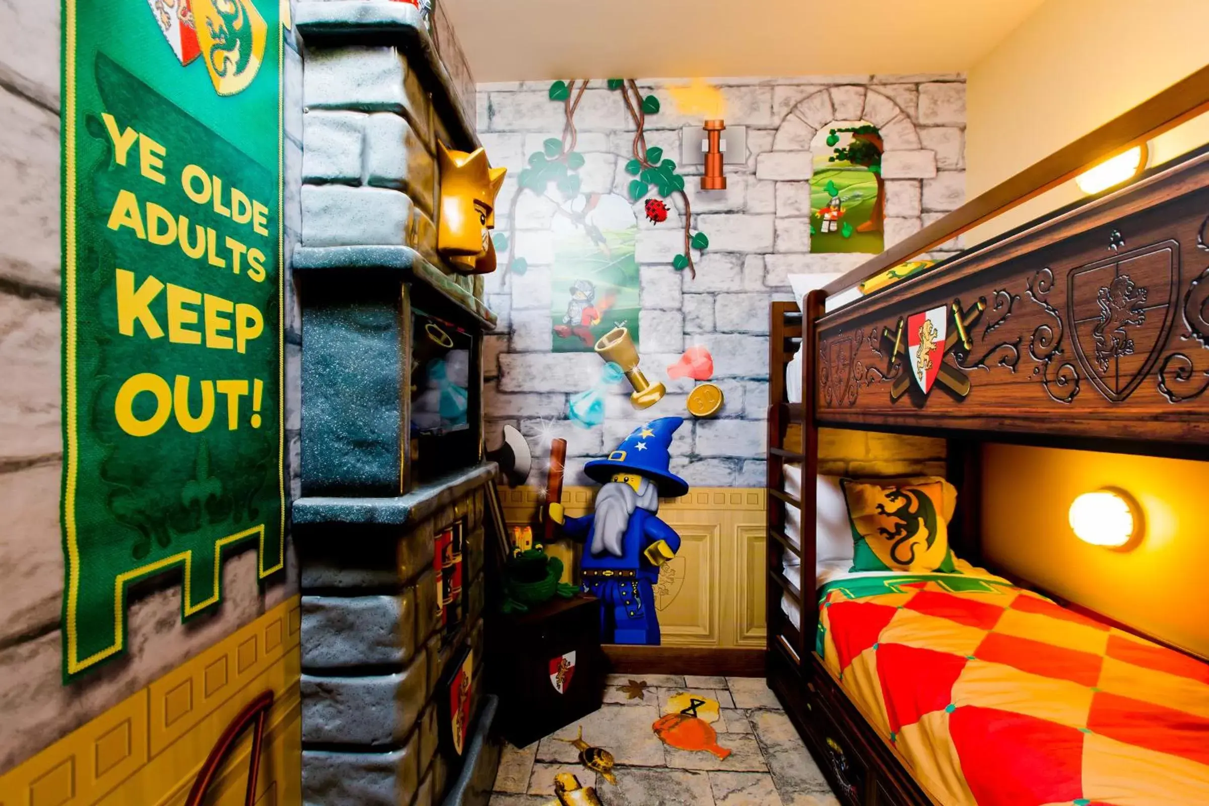bunk bed in LEGOLAND® Florida Resort