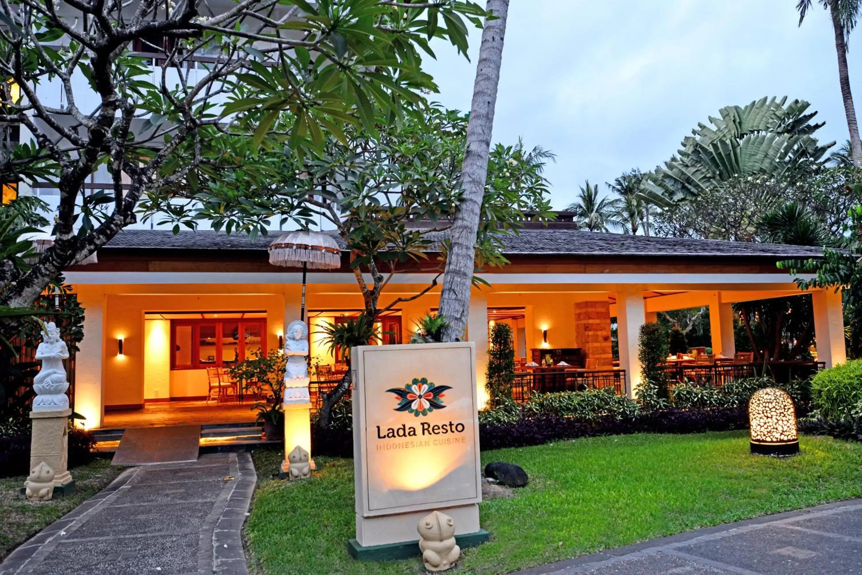 Restaurant/places to eat, Property Building in Prama Sanur Beach Bali