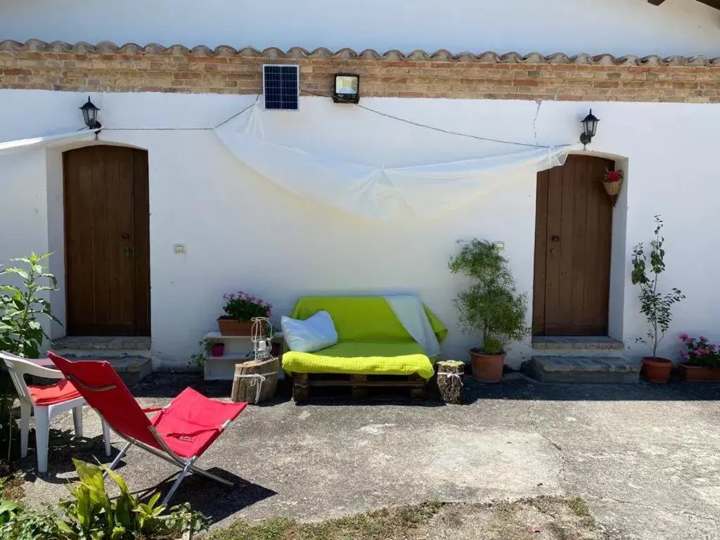 Patio in Agriturismo Flarà