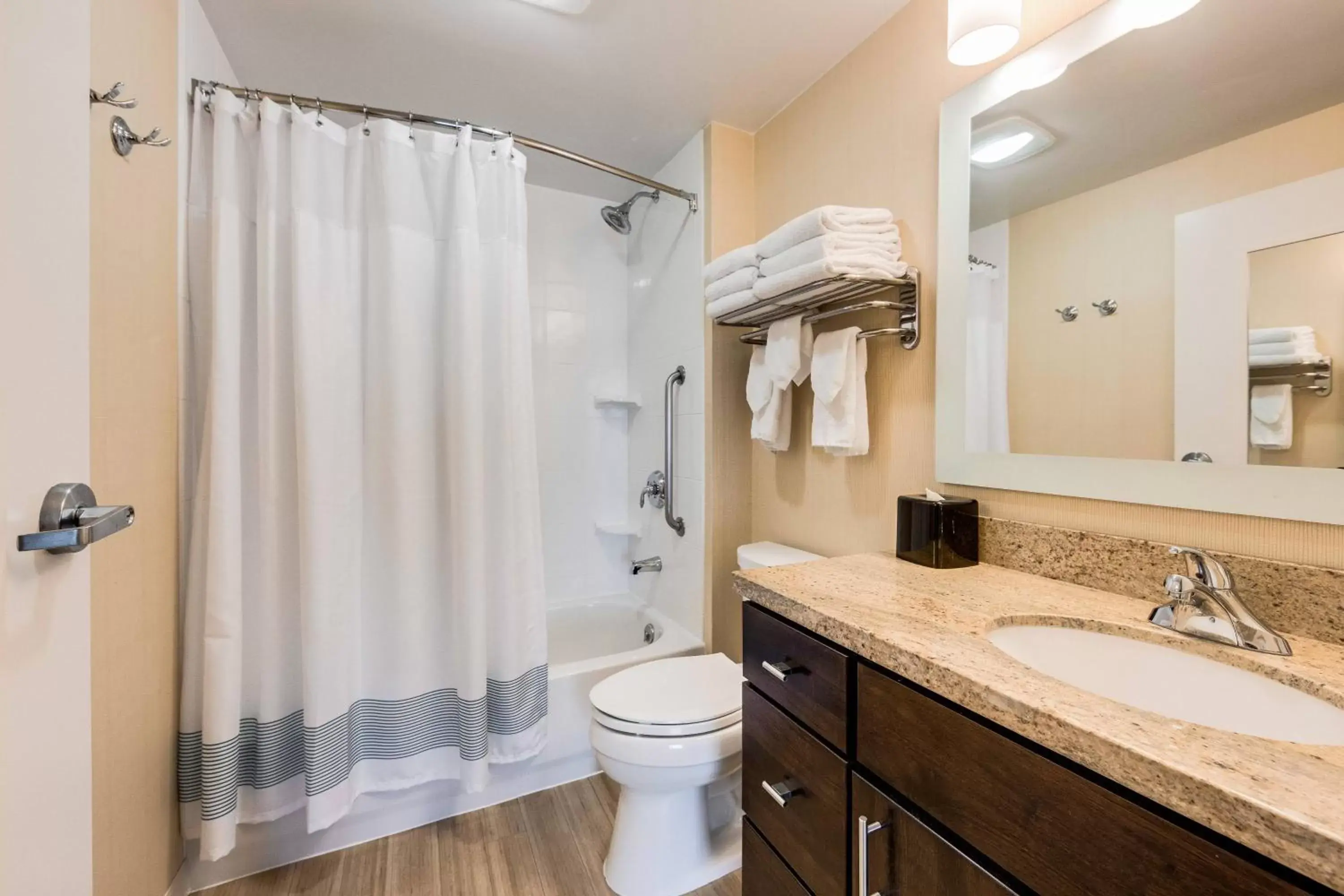 Bathroom in TownePlace Suites Ann Arbor