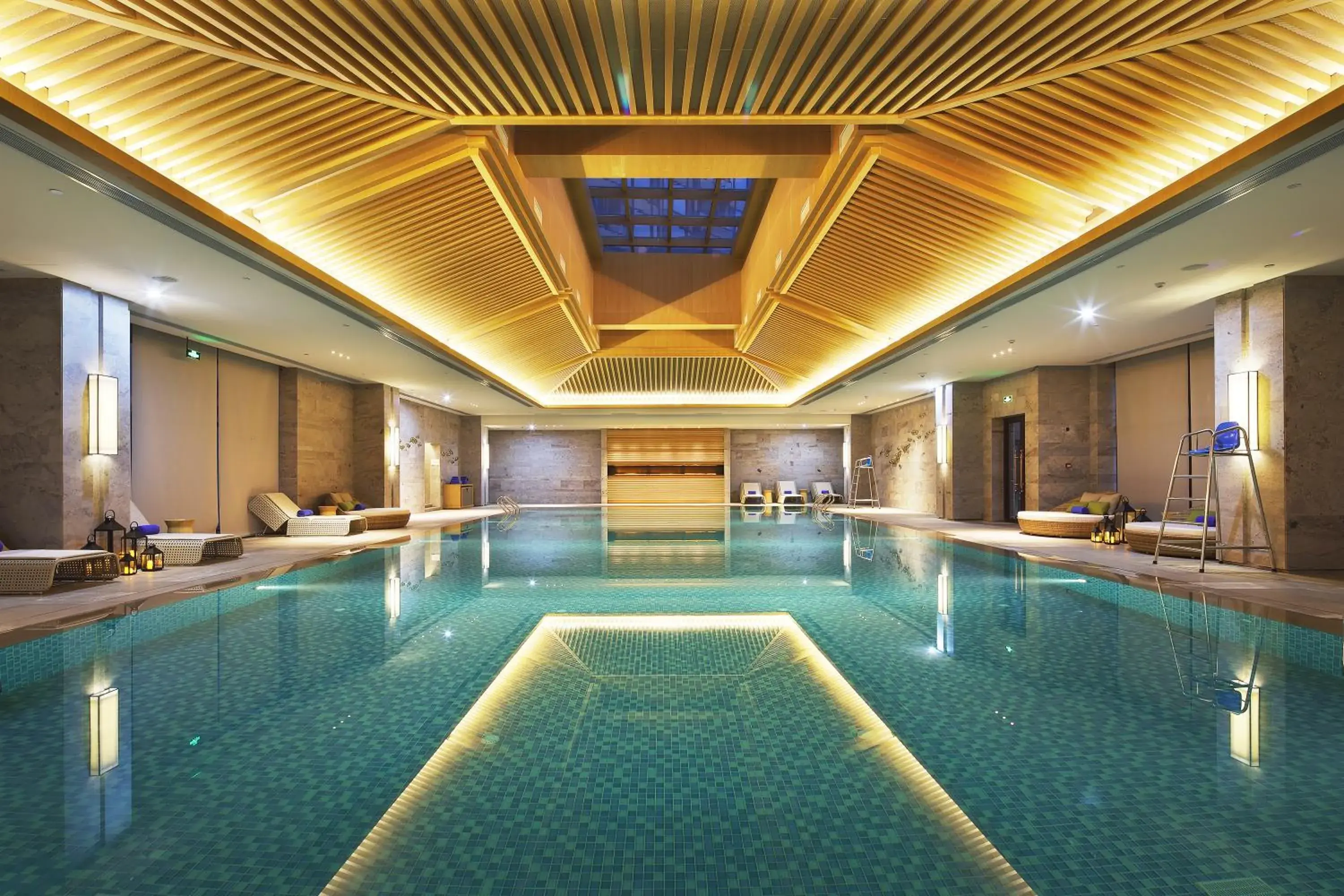 , Swimming Pool in Crowne Plaza Nanchang Wanli, an IHG Hotel