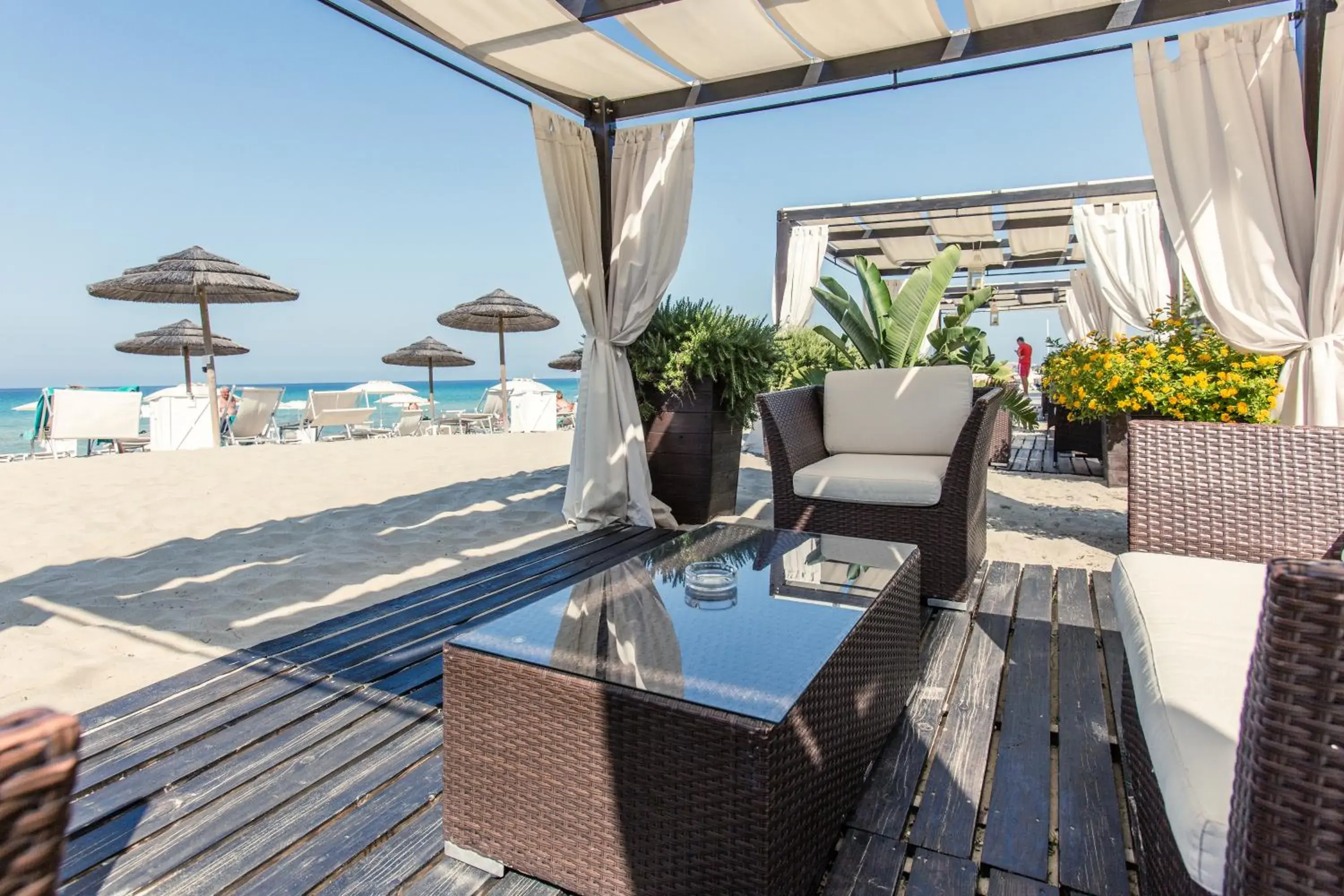 Beach, Pool View in Grand Hotel Costa Brada