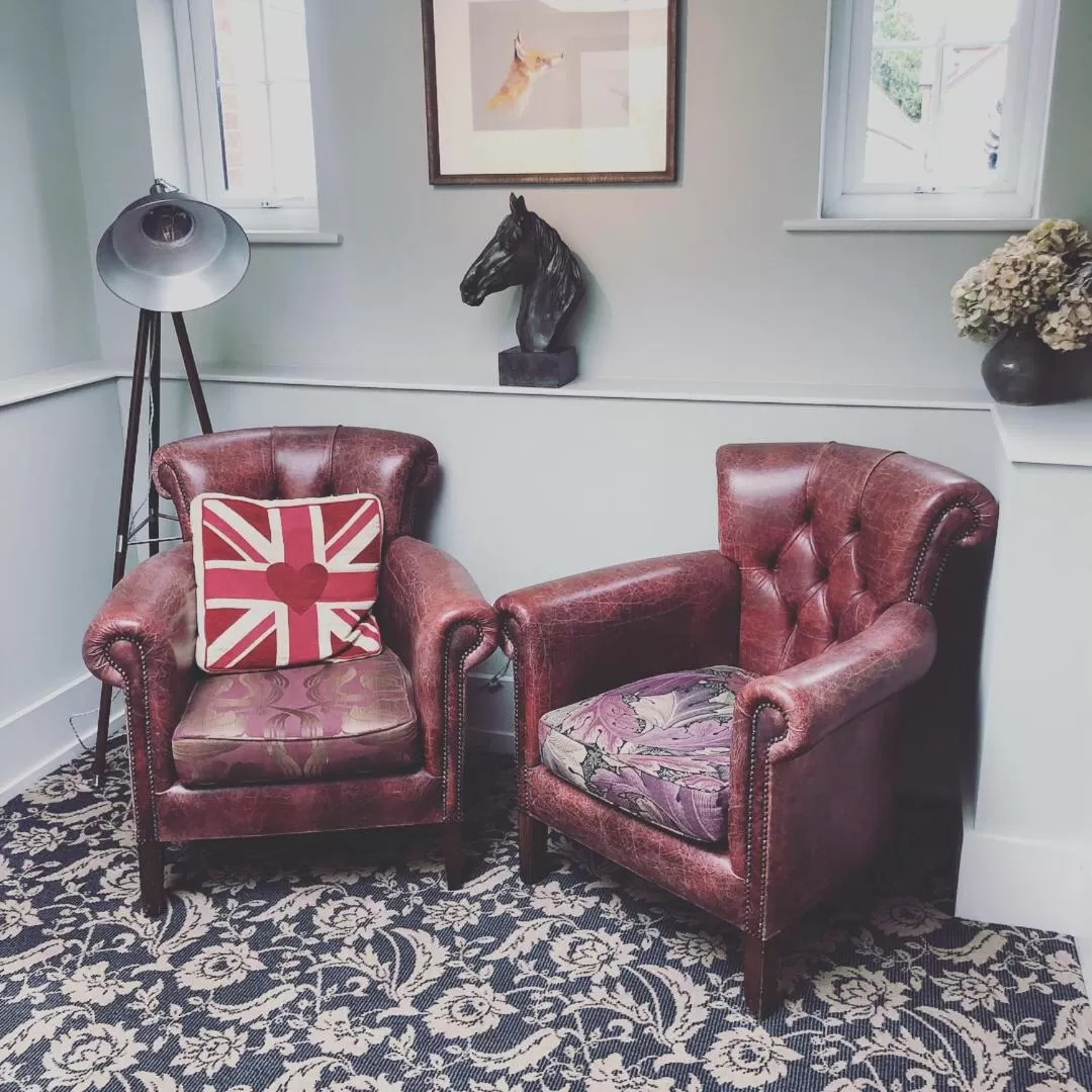 Seating area in The Swan Hotel, Alresford