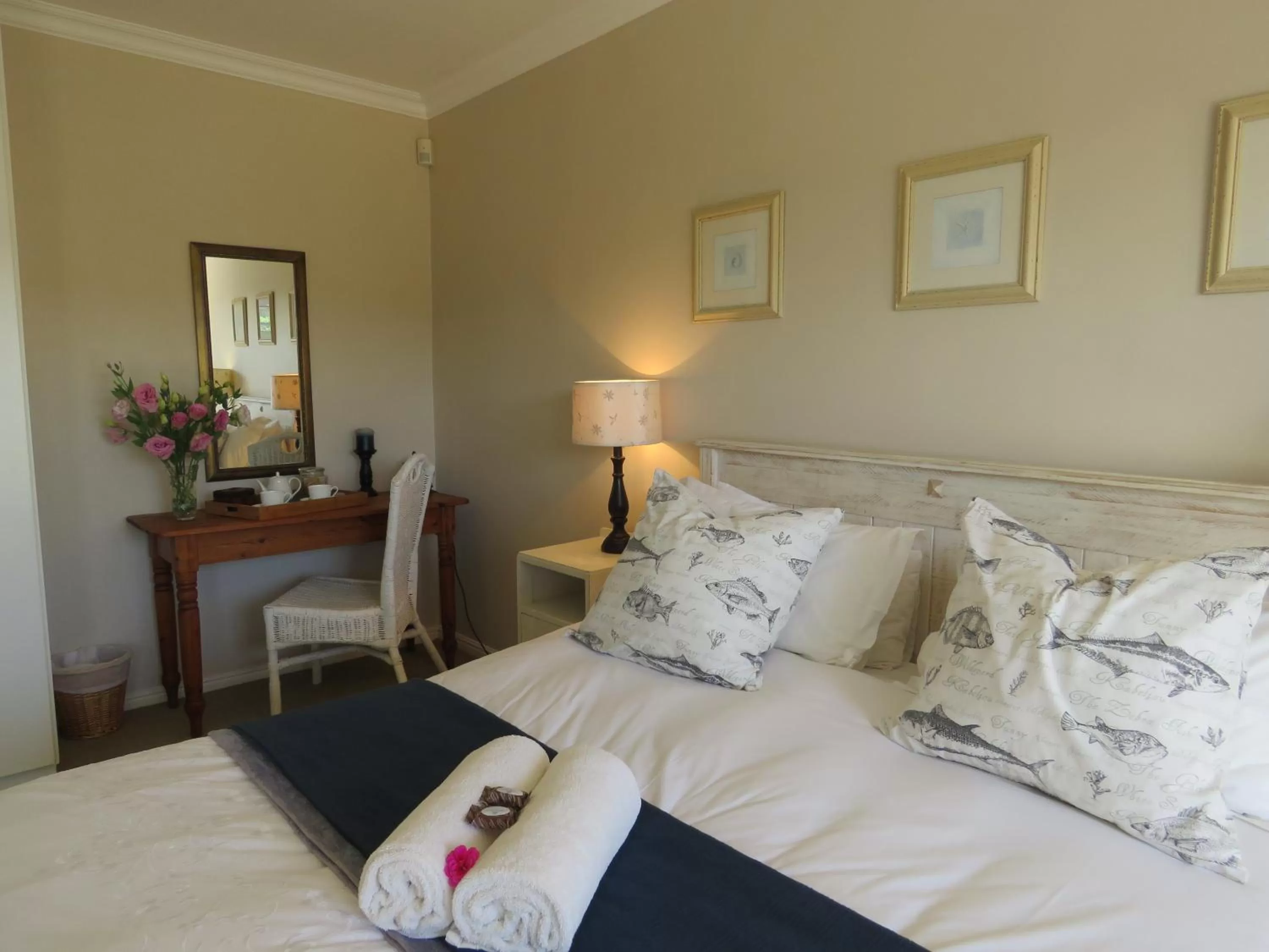 Bed in The Beach House