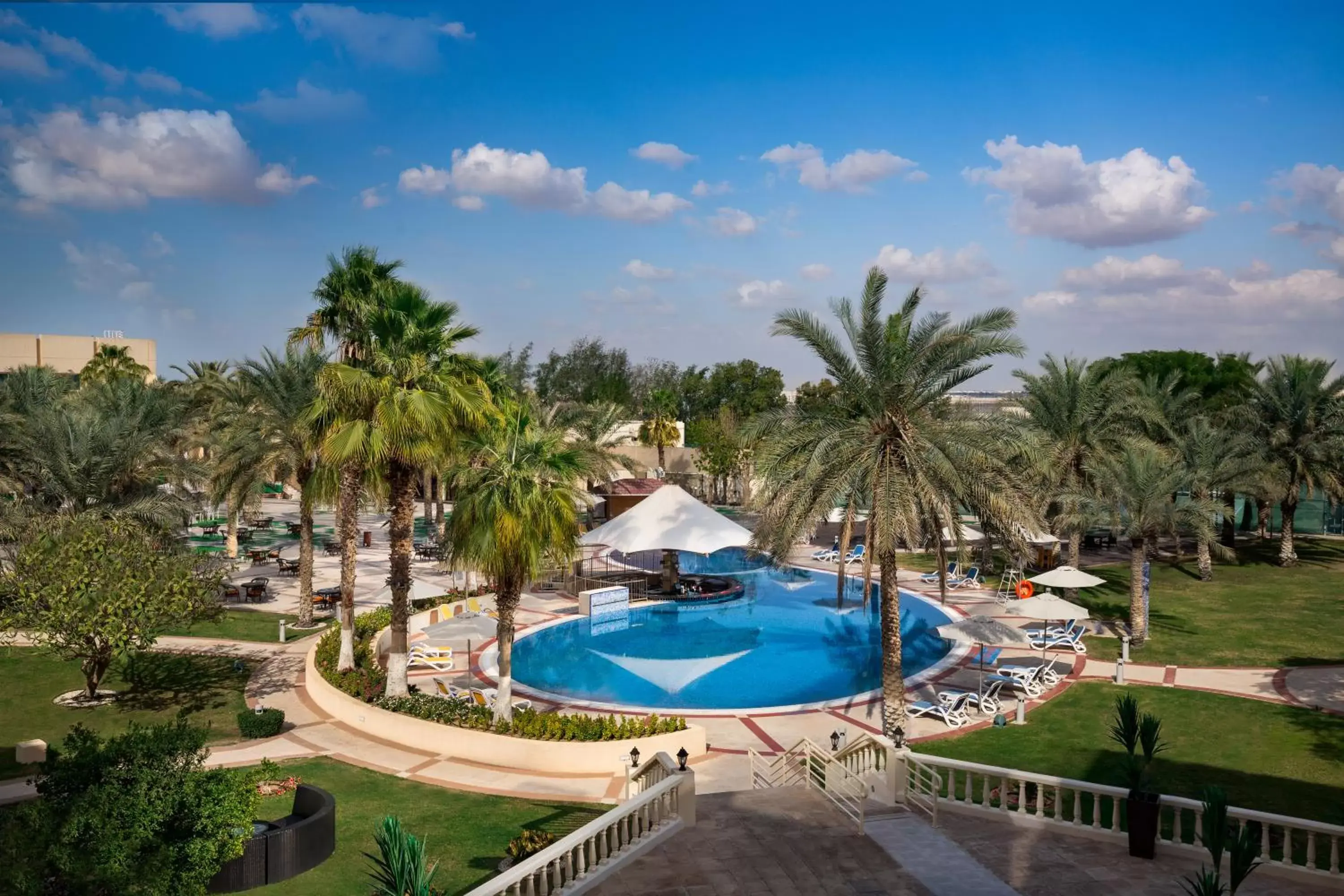 Swimming pool, Pool View in Millennium Central Al Mafraq