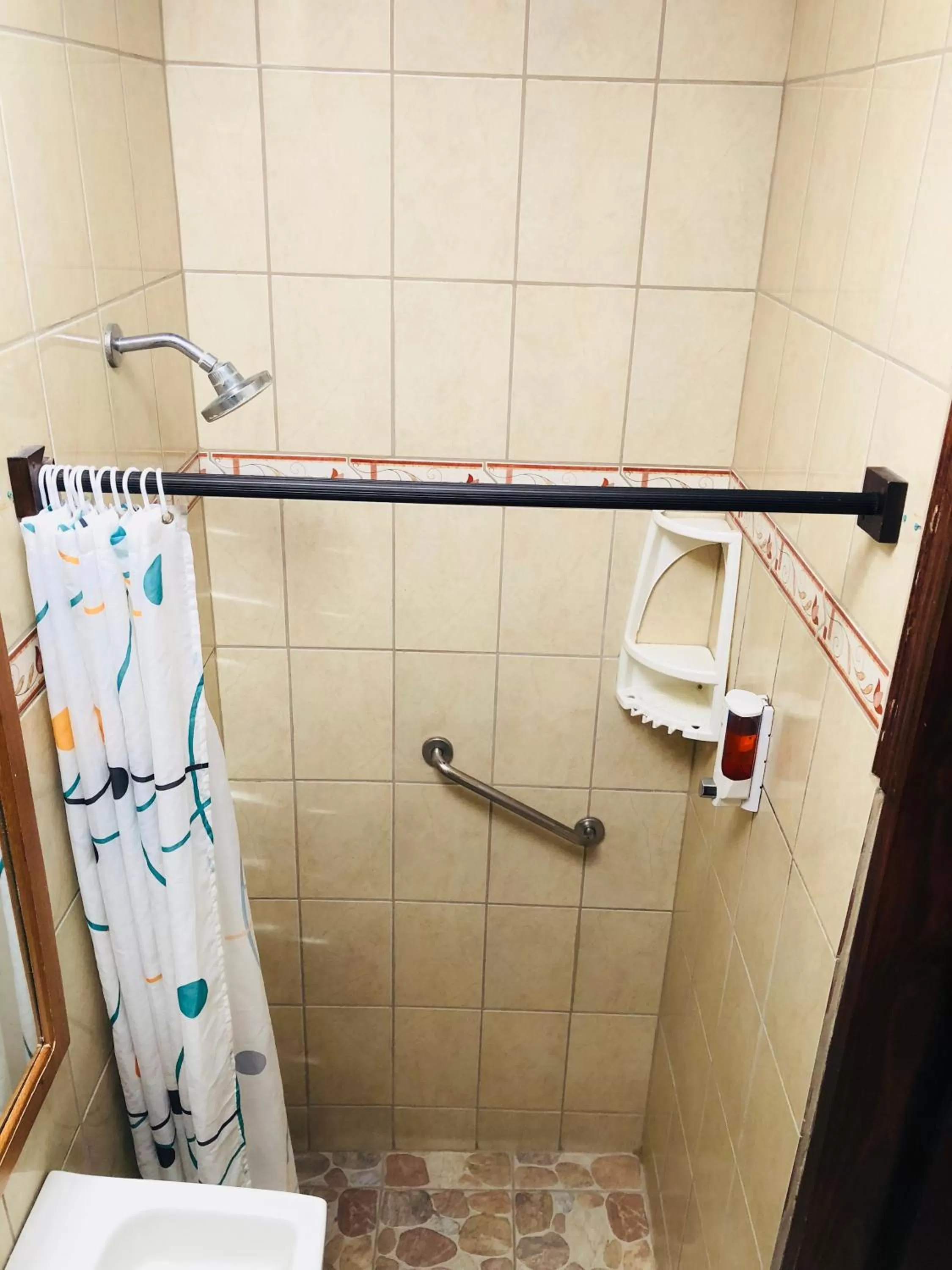 Shower in Hotel Pacande B&B