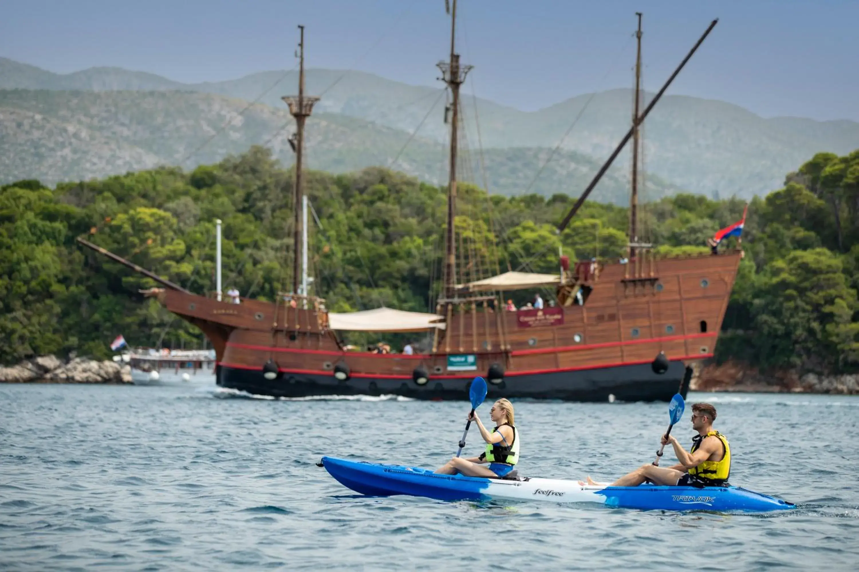 Sports, Windsurfing in TUI Blue Kalamota Island