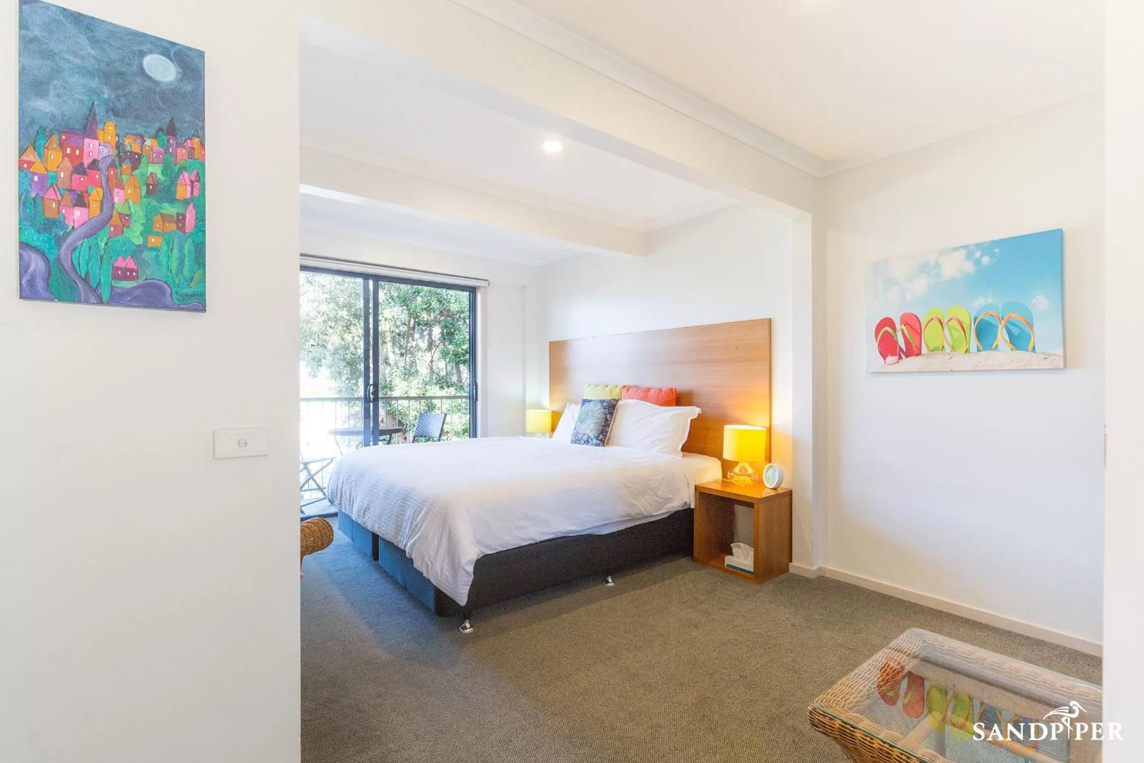 Photo of the whole room, Bed in Sandpiper Motel Apollo Bay